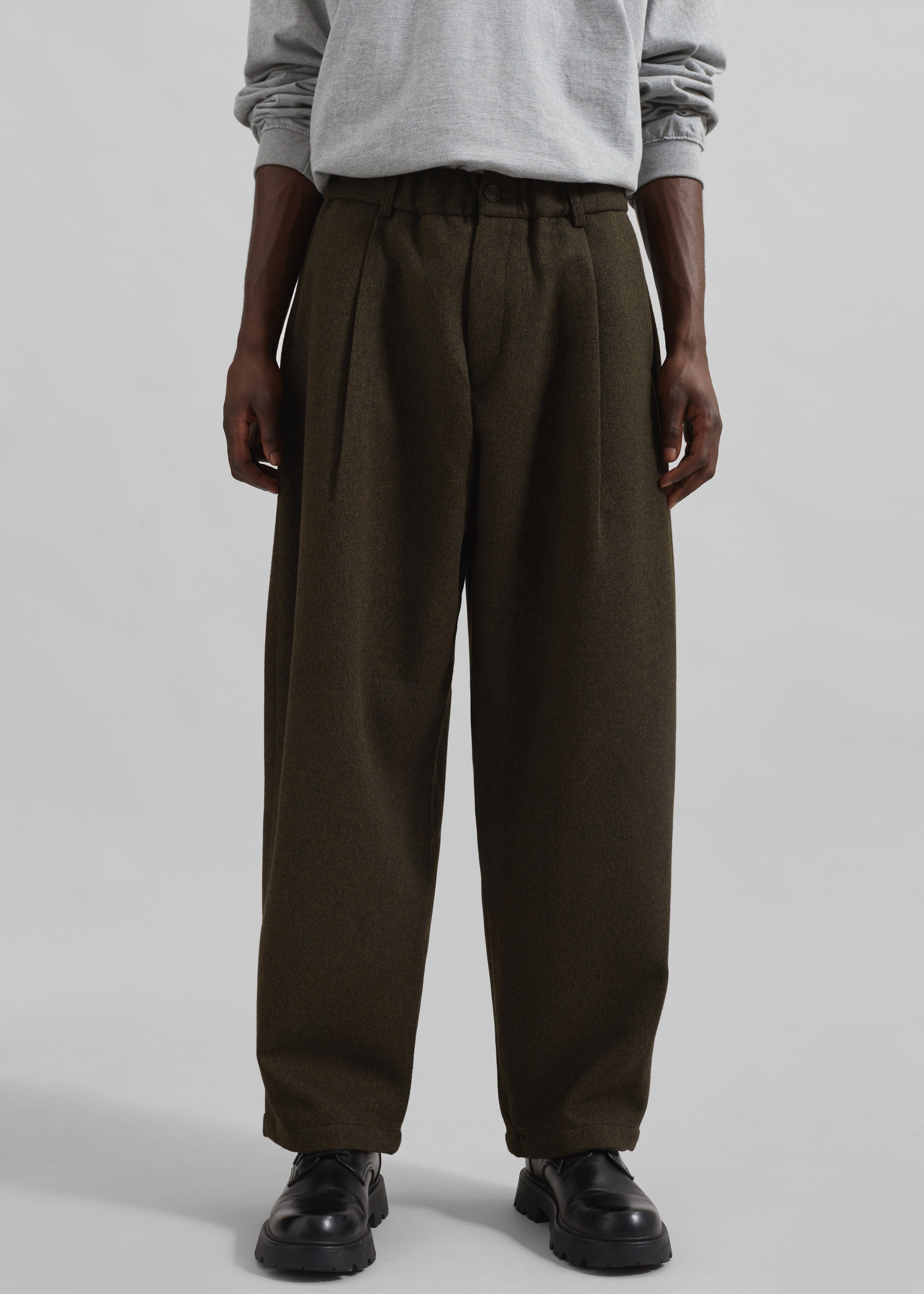 Felix Trousers - Dark Olive - 5