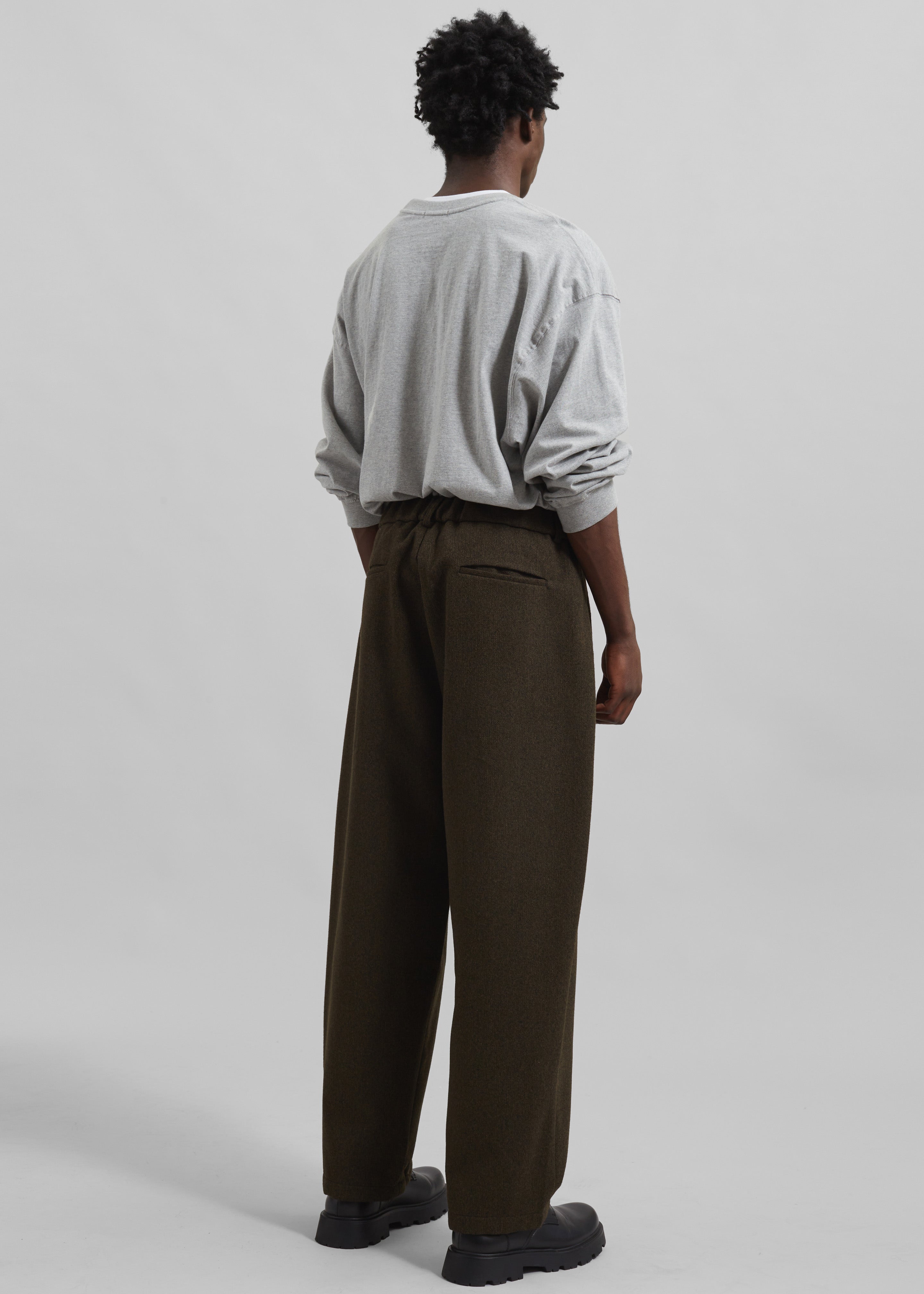 Felix Trousers - Dark Olive - 8