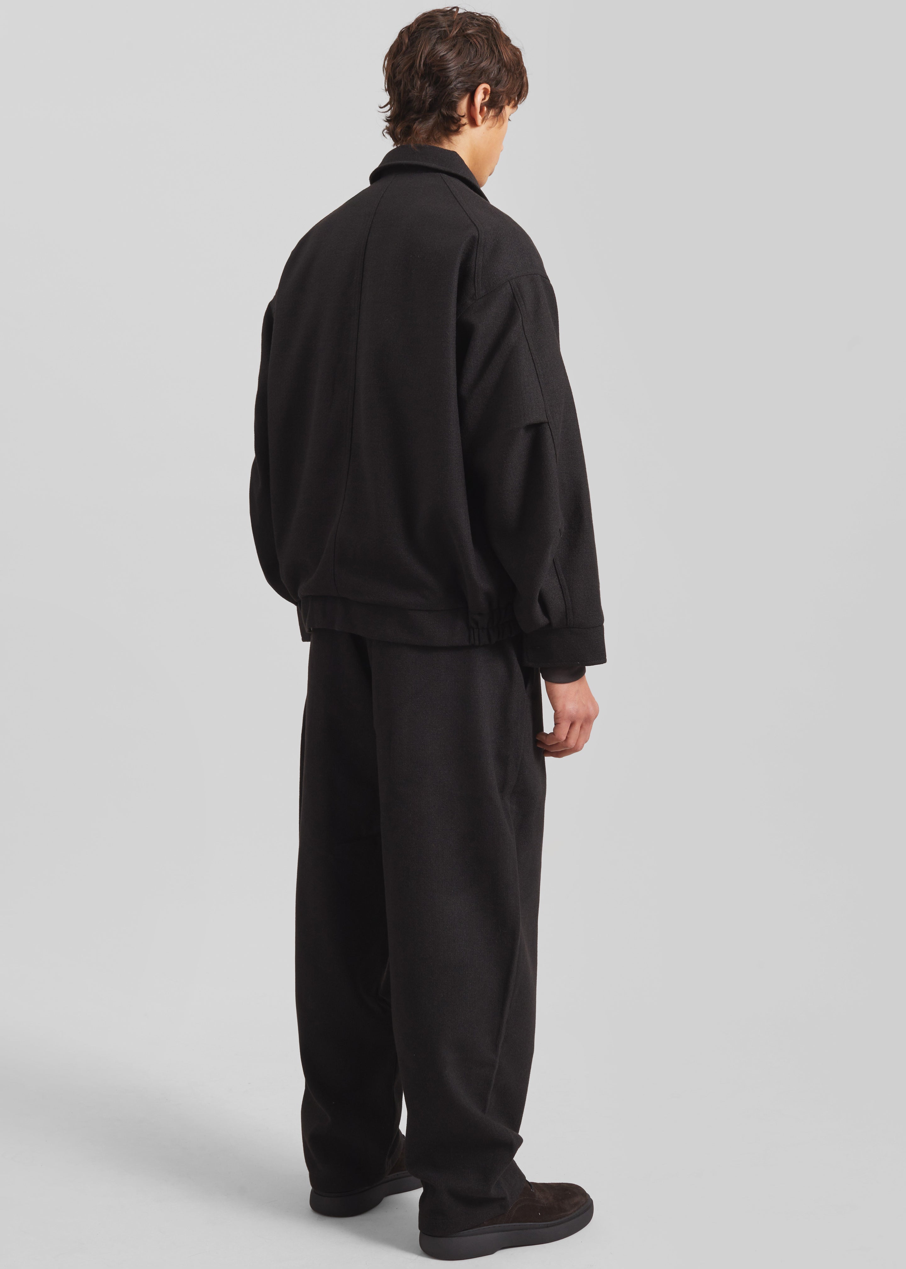 Felix Wool Blend Jacket - Black - 6