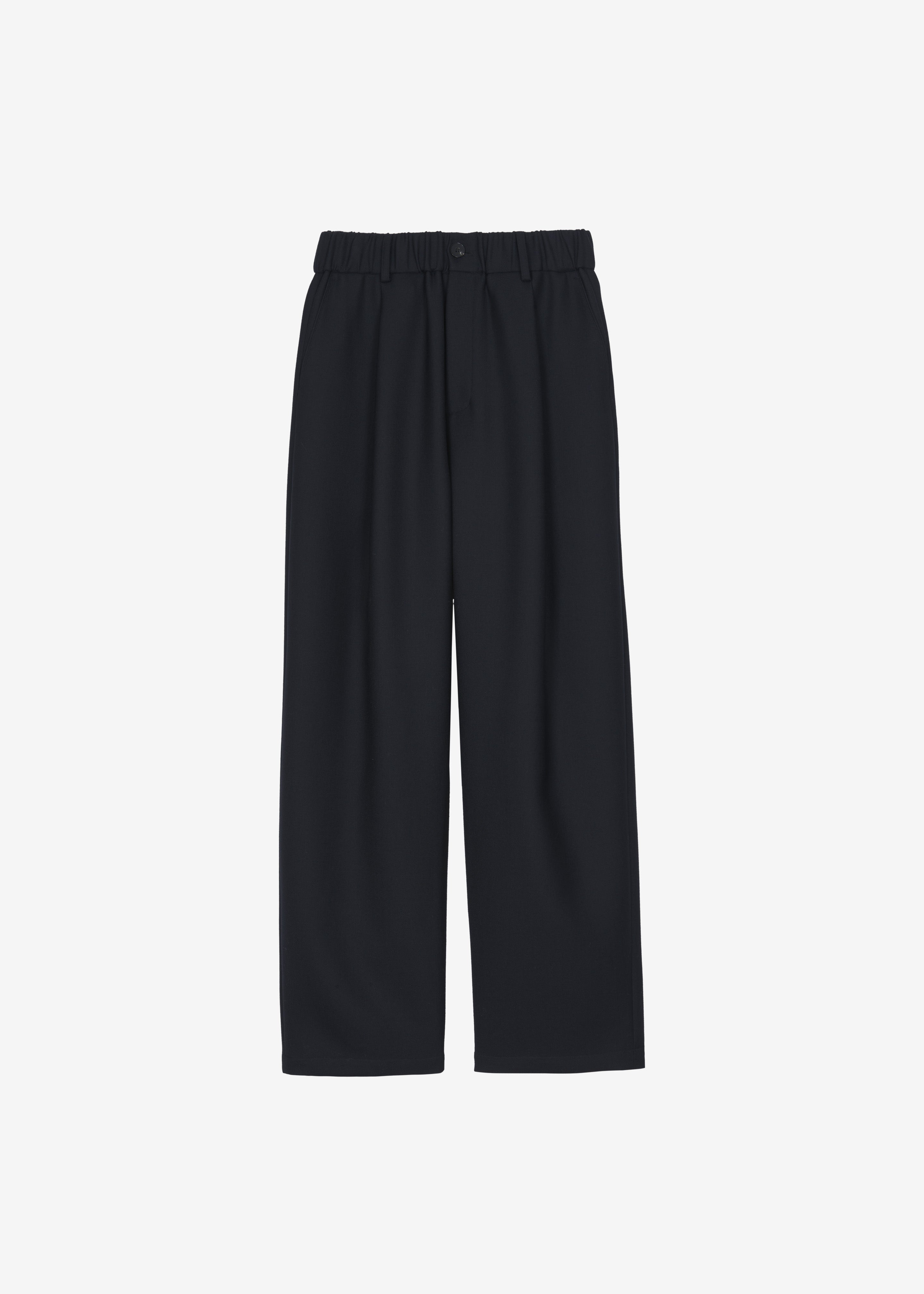 Felix Wool Blend Trousers - Black - 9