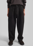 Felix Wool Blend Trousers - Black