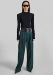 Fenna Knit Padded Sweater - Black