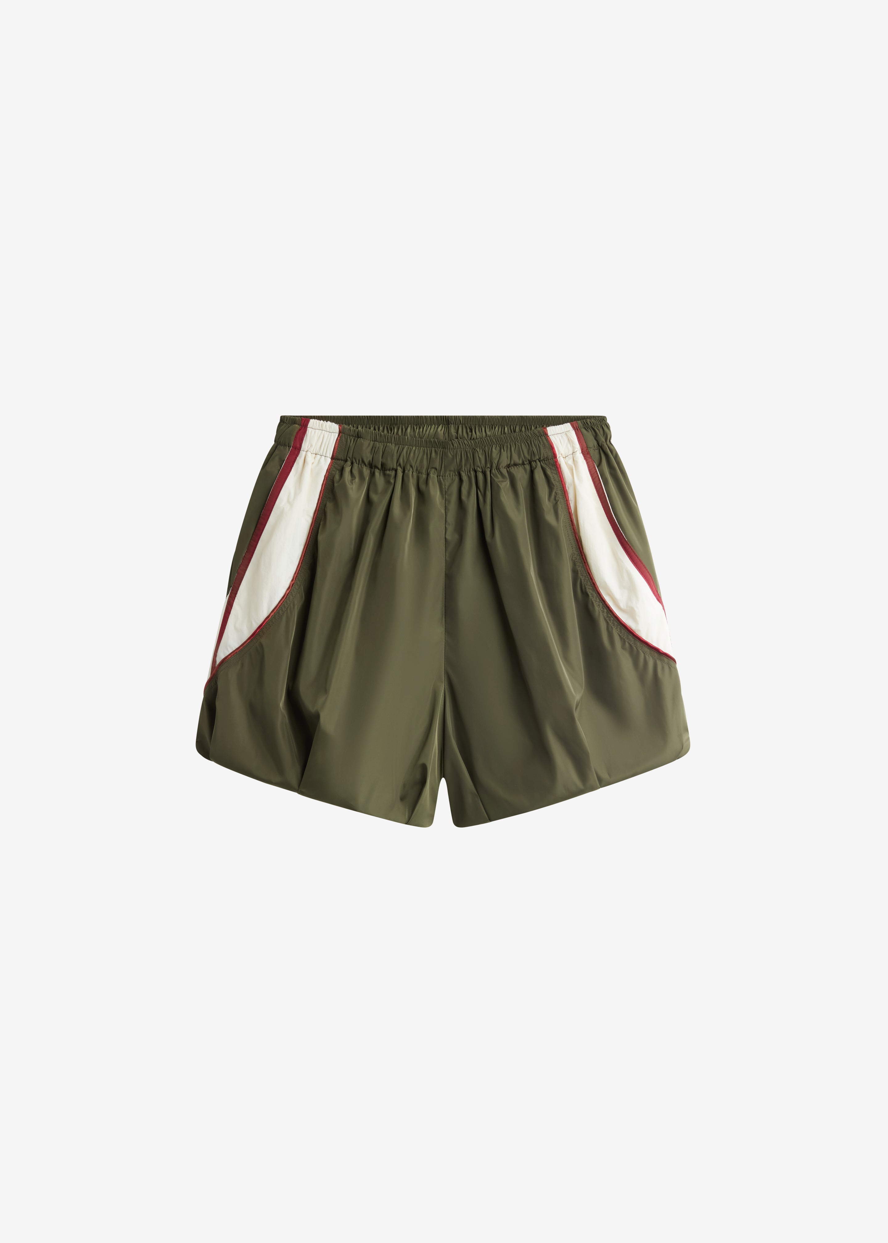 Fiorana Balloon Track Shorts - Olive – The Frankie Shop