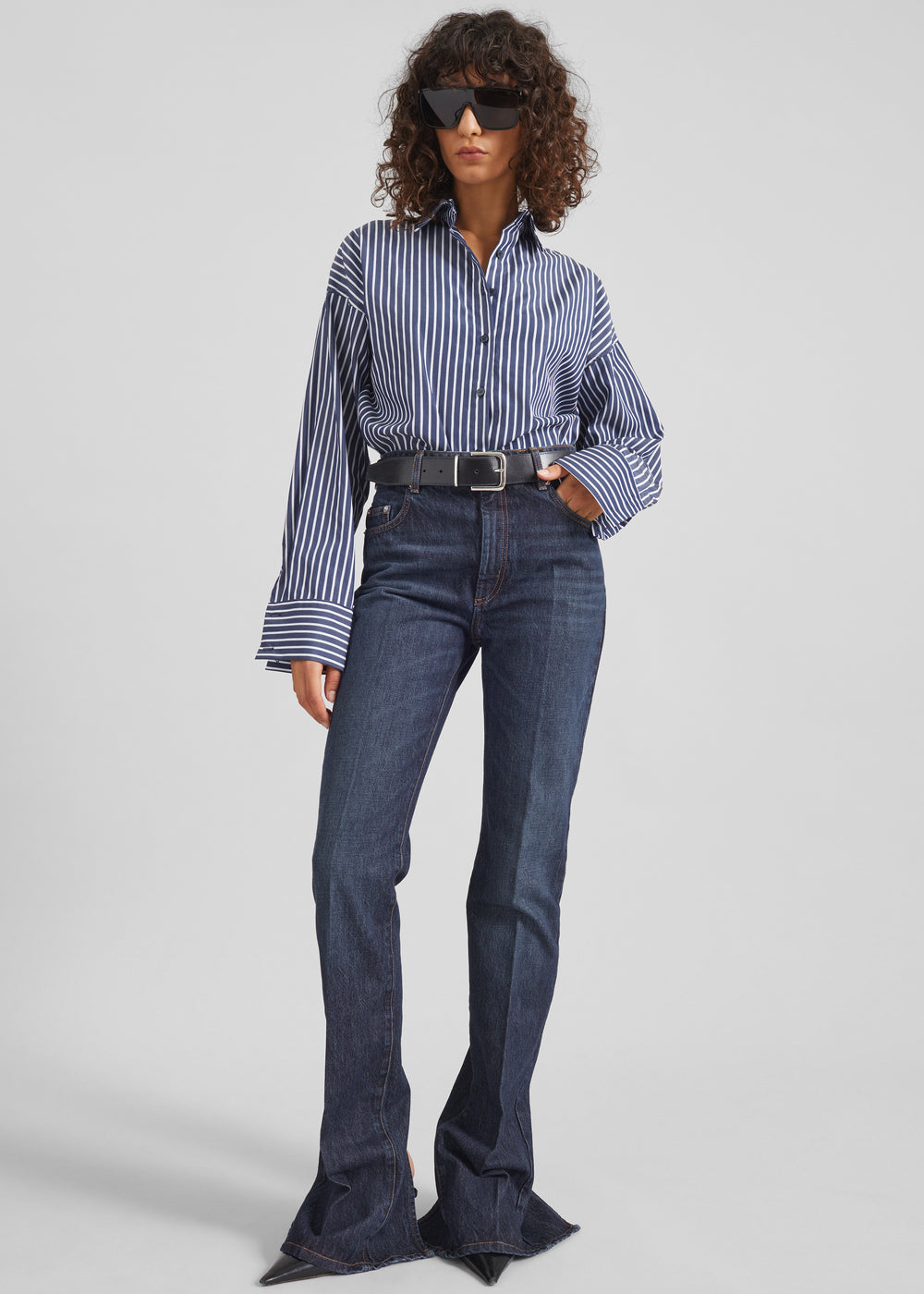 Forli Shirt - Navy/White Stripe - 1