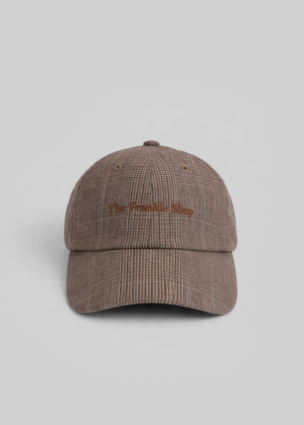 Frankie Baseball Cap - Brown Glen Plaid - 2