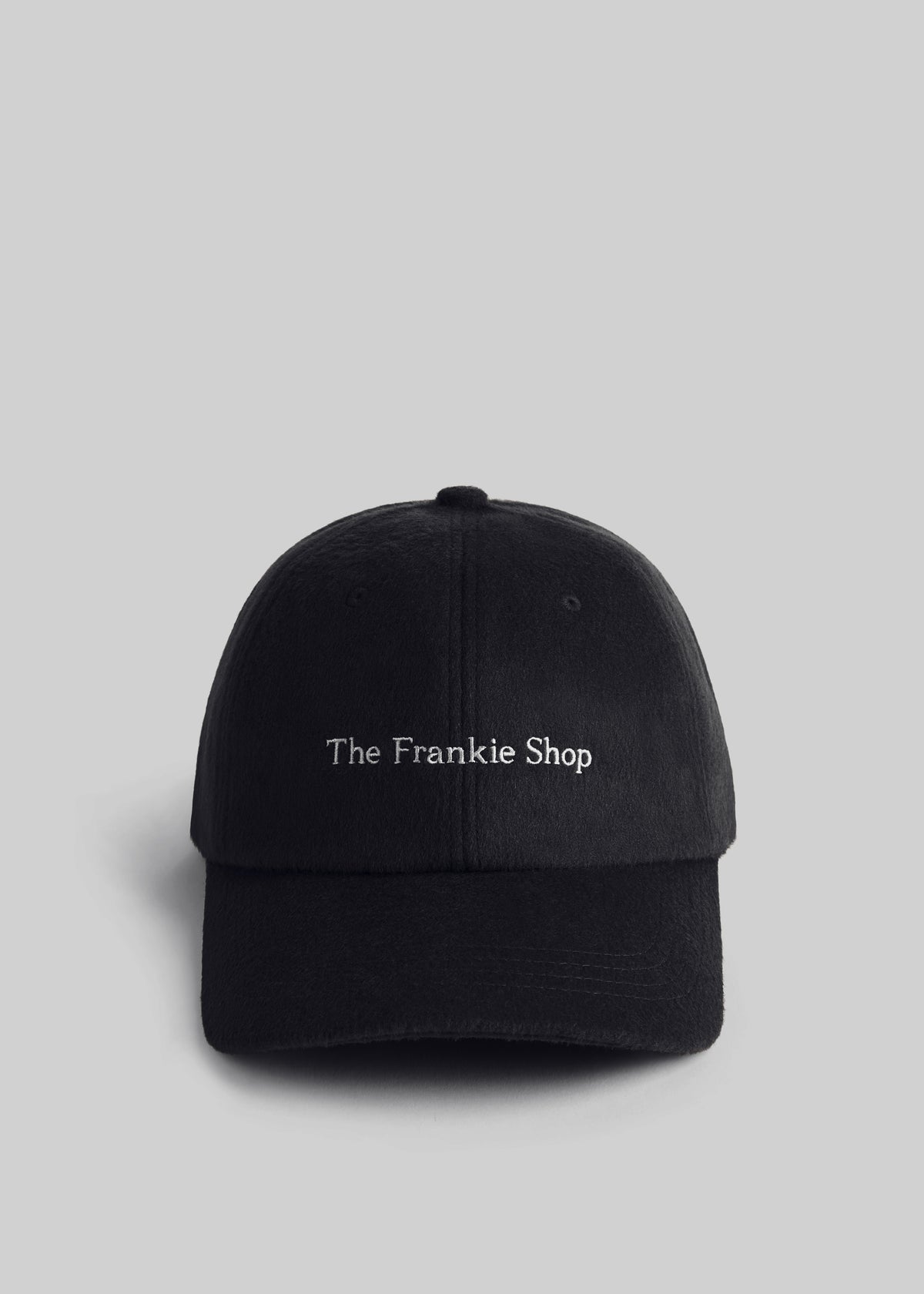 Frankie Wool Baseball Cap - Black - 1