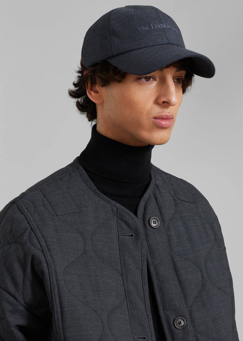 Frankie Baseball Cap - Charcoal - 1