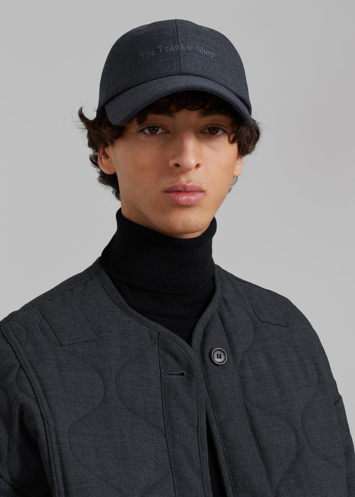 Frankie Baseball Cap - Charcoal - 3 - [gender-male]