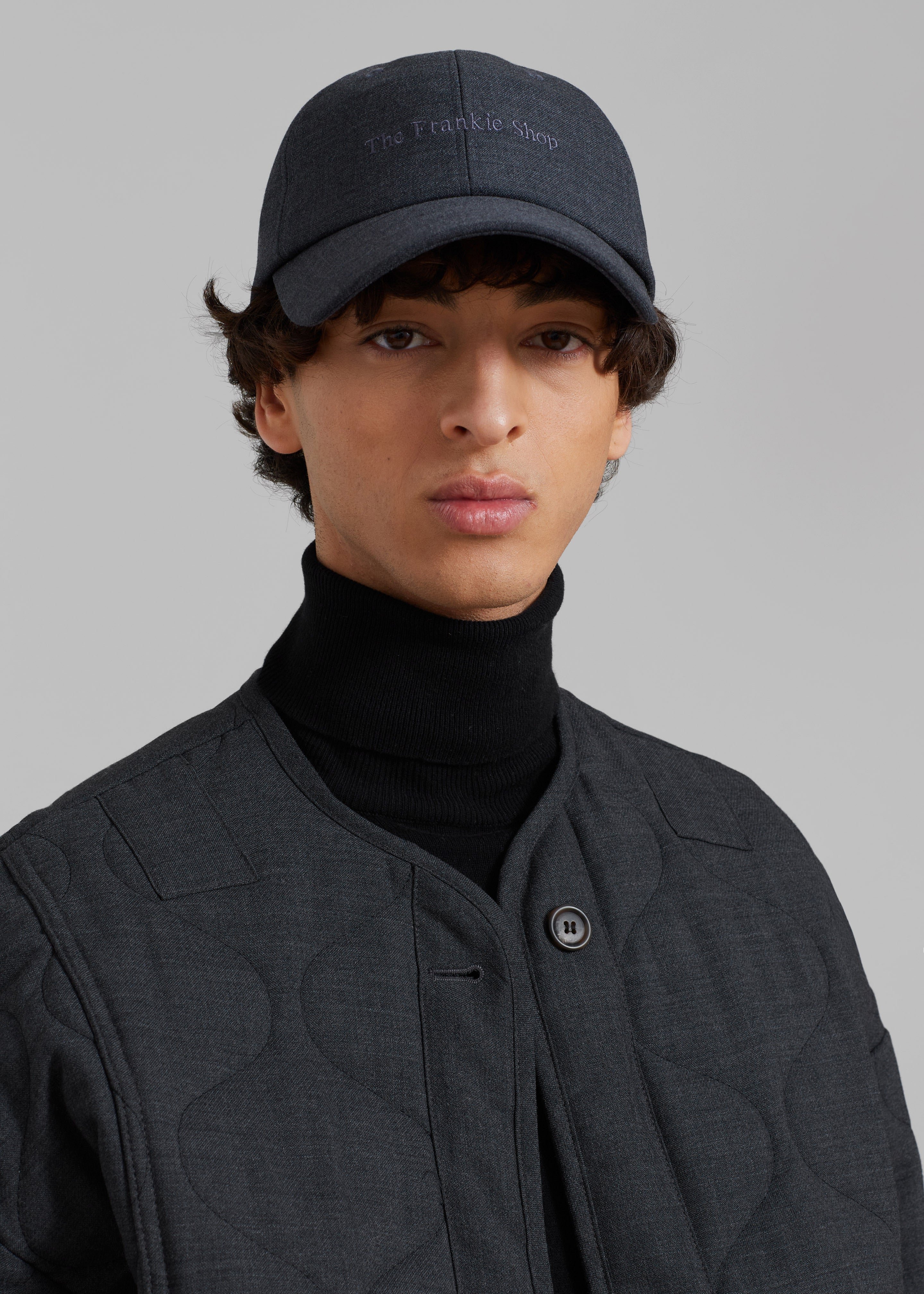 Frankie Baseball Cap - Charcoal - 3 - [gender-male]