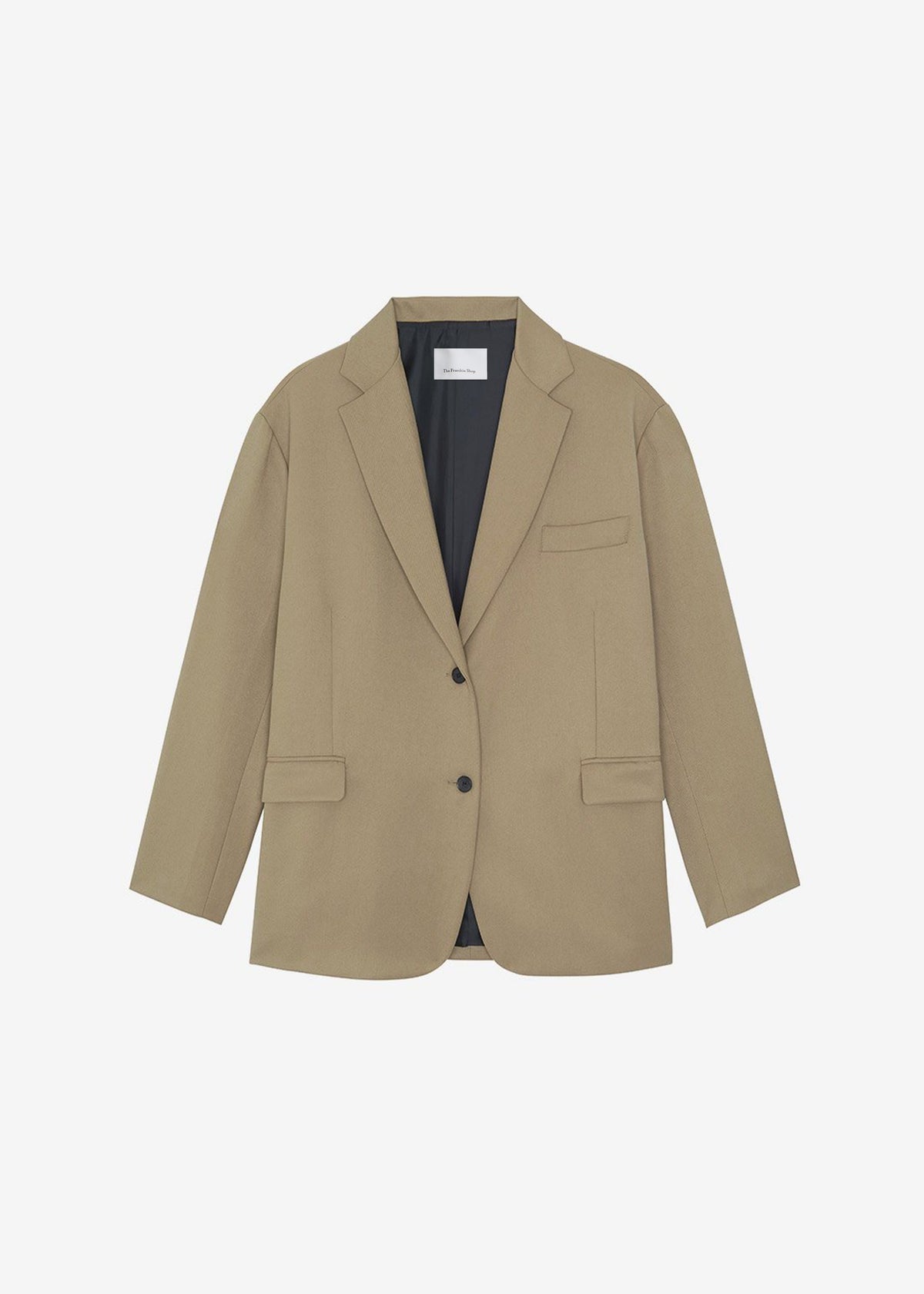 Frankie Oversized Boyfriend Blazer - Desert Taupe - 9