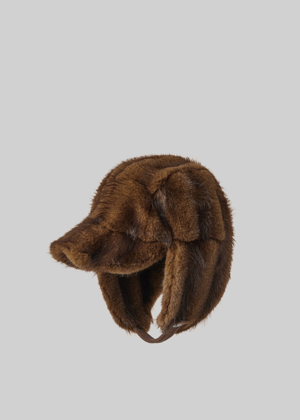 Freccia Faux Fur Aviator Hat - Brown