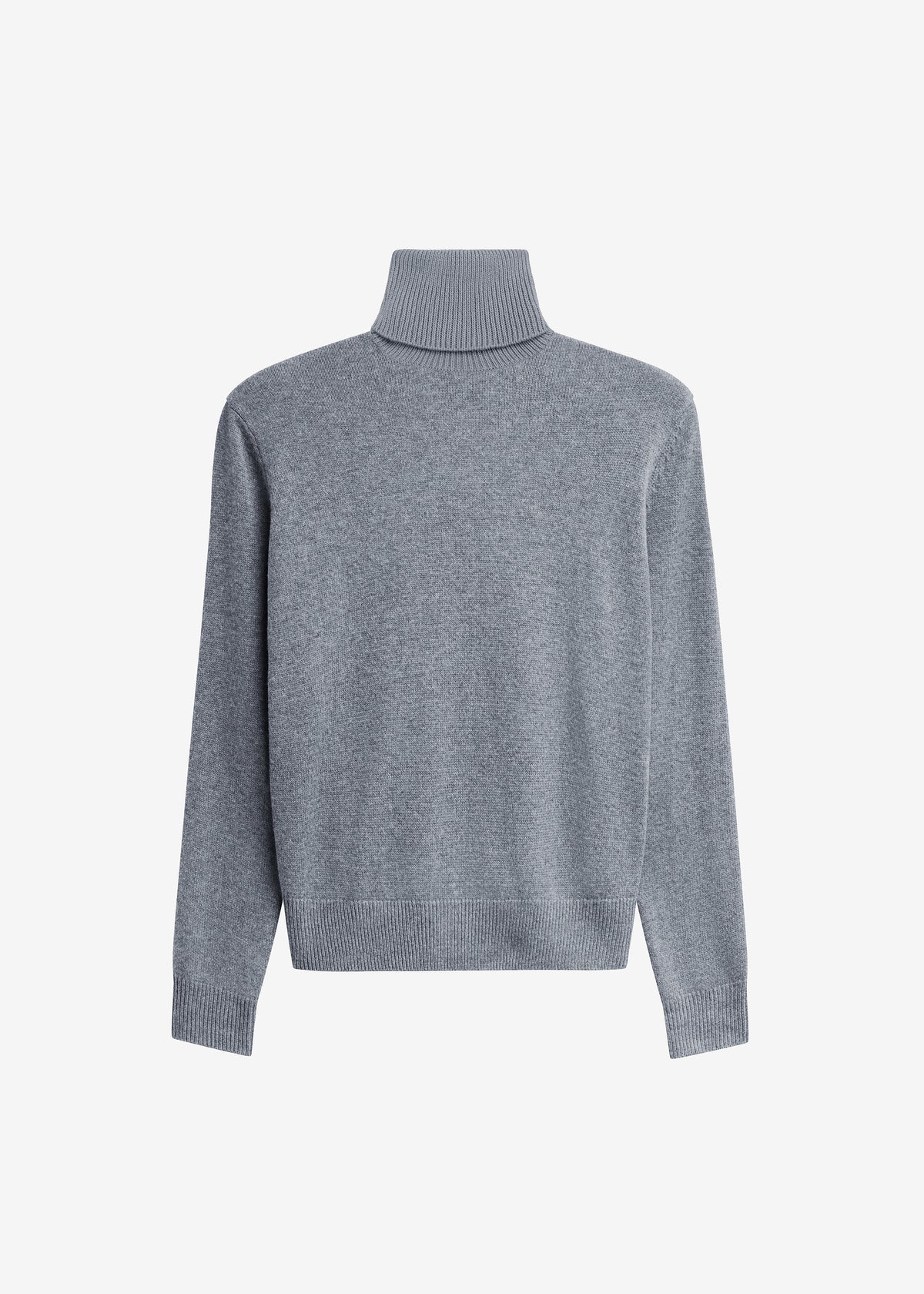 Gala Padded Knit Turtleneck - Dark Grey - 7