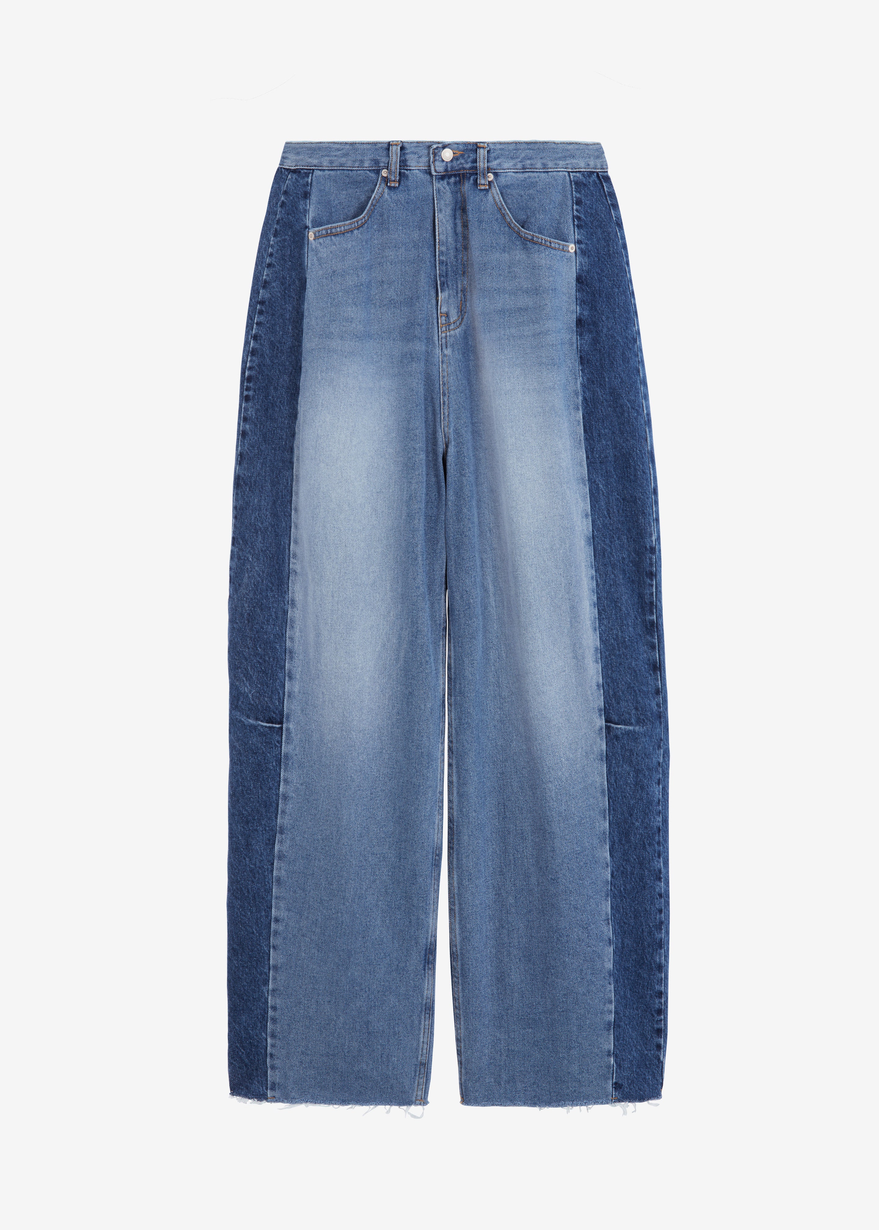 Gatlin Color Block Jeans - Blue Wash - 11