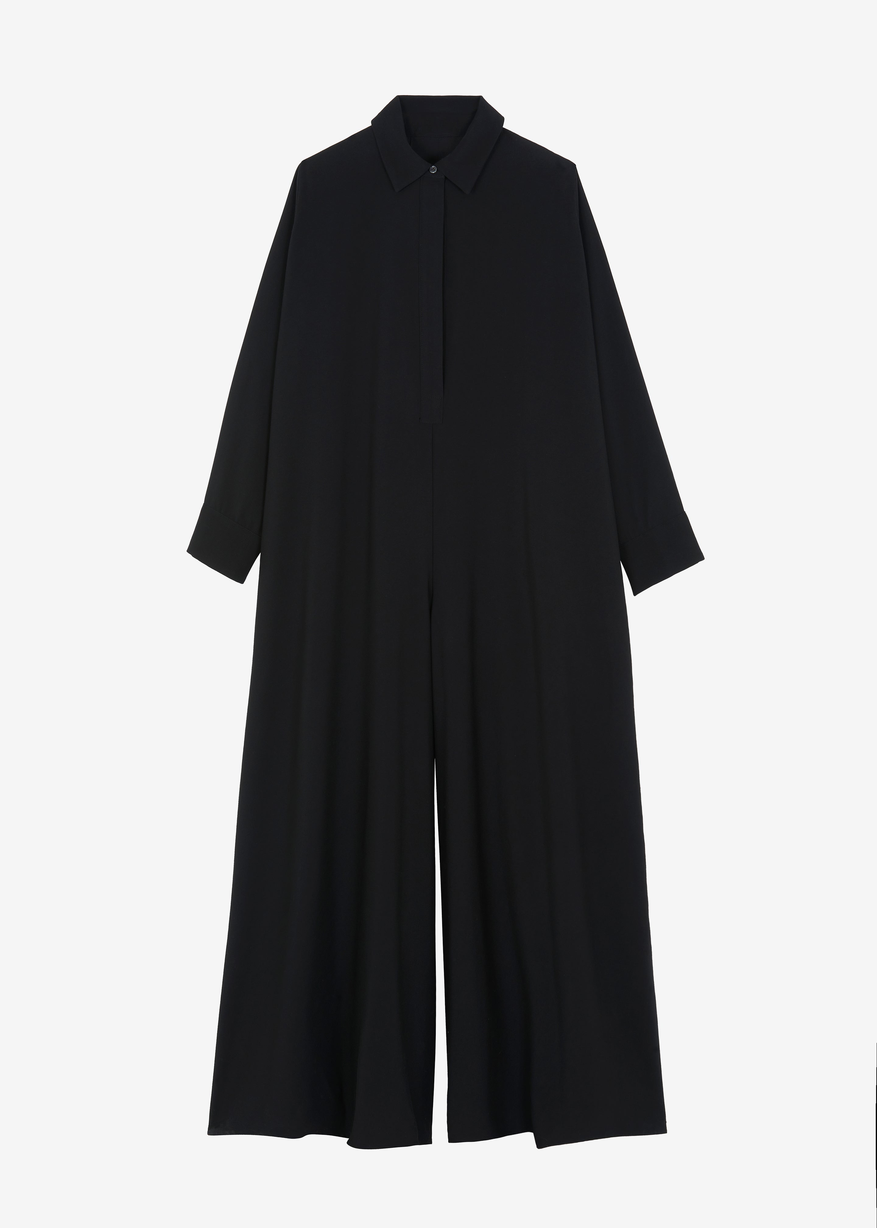 Gatsby Oversized Jumpsuit - Black - 10