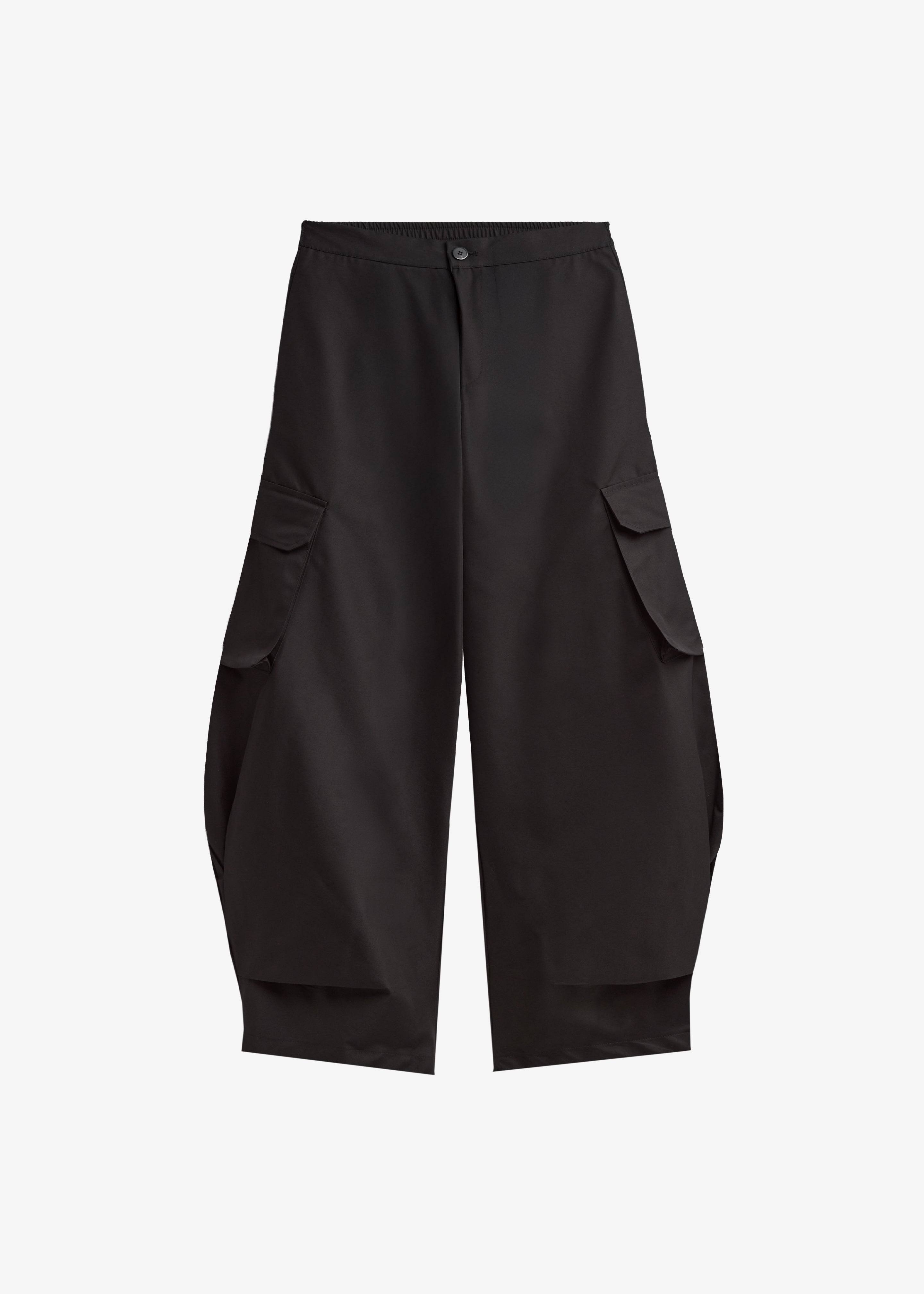 Geilo Barrel Leg Pants - Black - 8