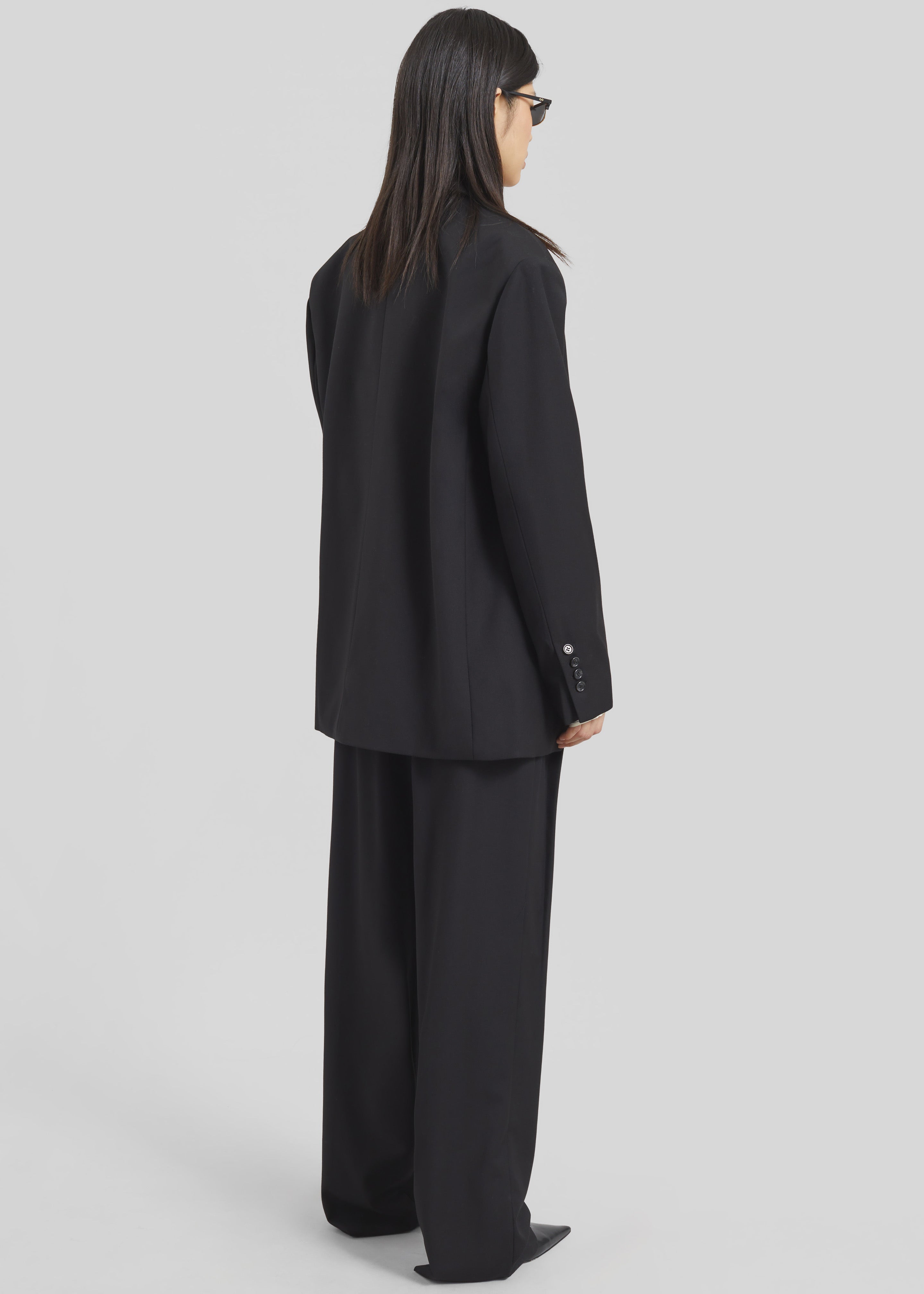 Gelso Oversized Blazer - Black - 10