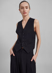 Gelso Waistcoat - Black