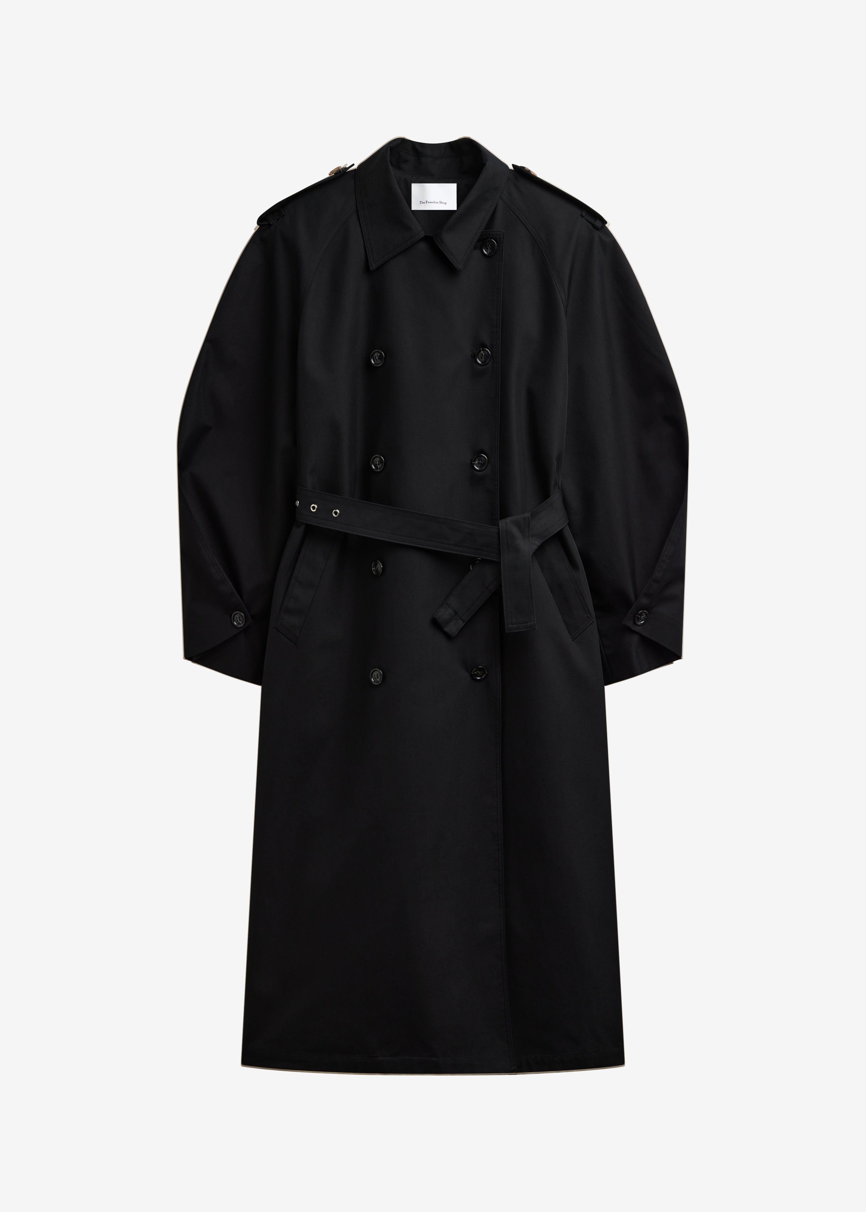 キャプテンサンシャイン padded trench coat Genoa Padded Trench Coat - Black – The Frankie Shop