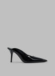 Gia Borghini Abella Heel Mule - Patent Black