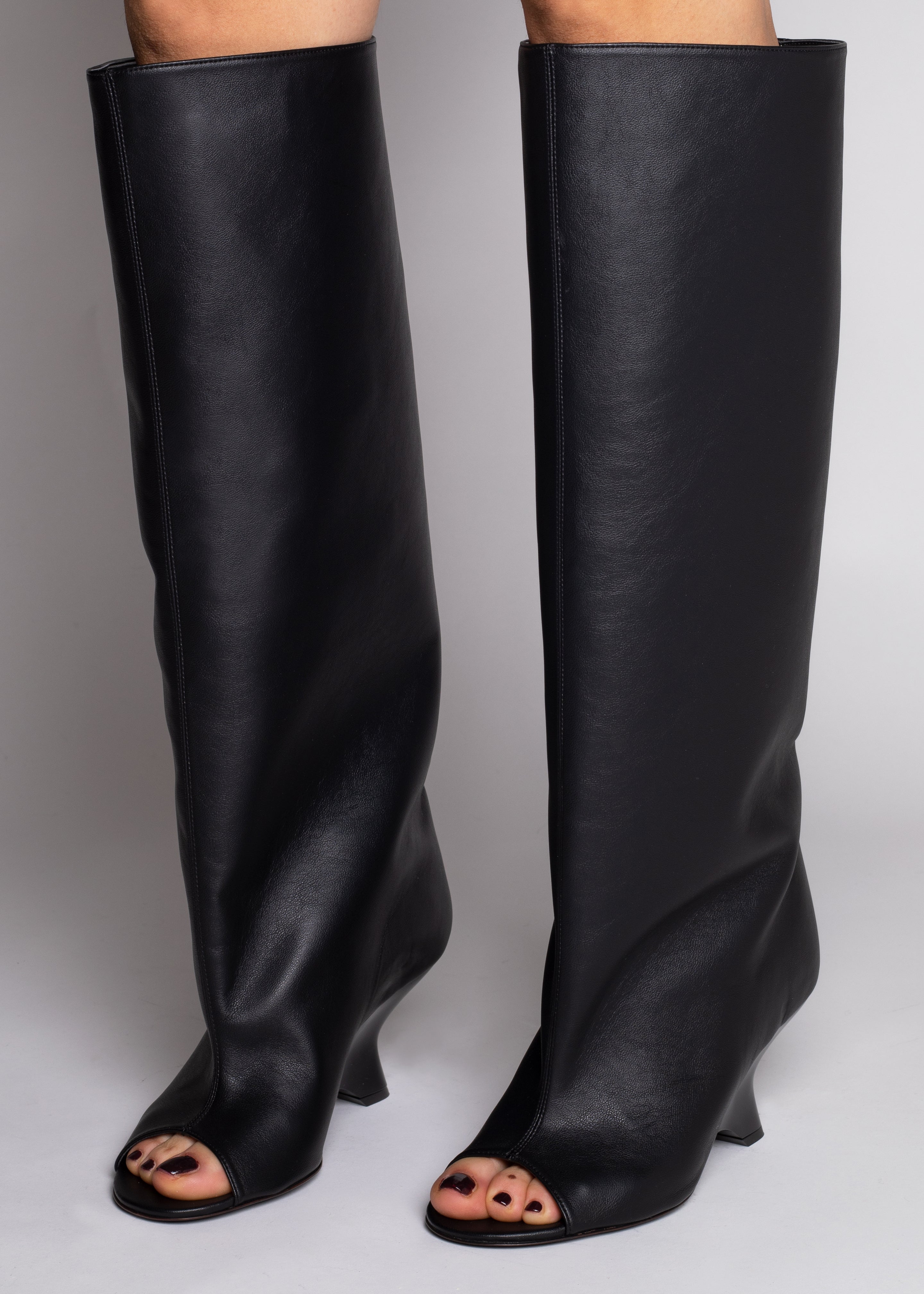 Gia Borghini Ninette Boots - Black – The Frankie Shop