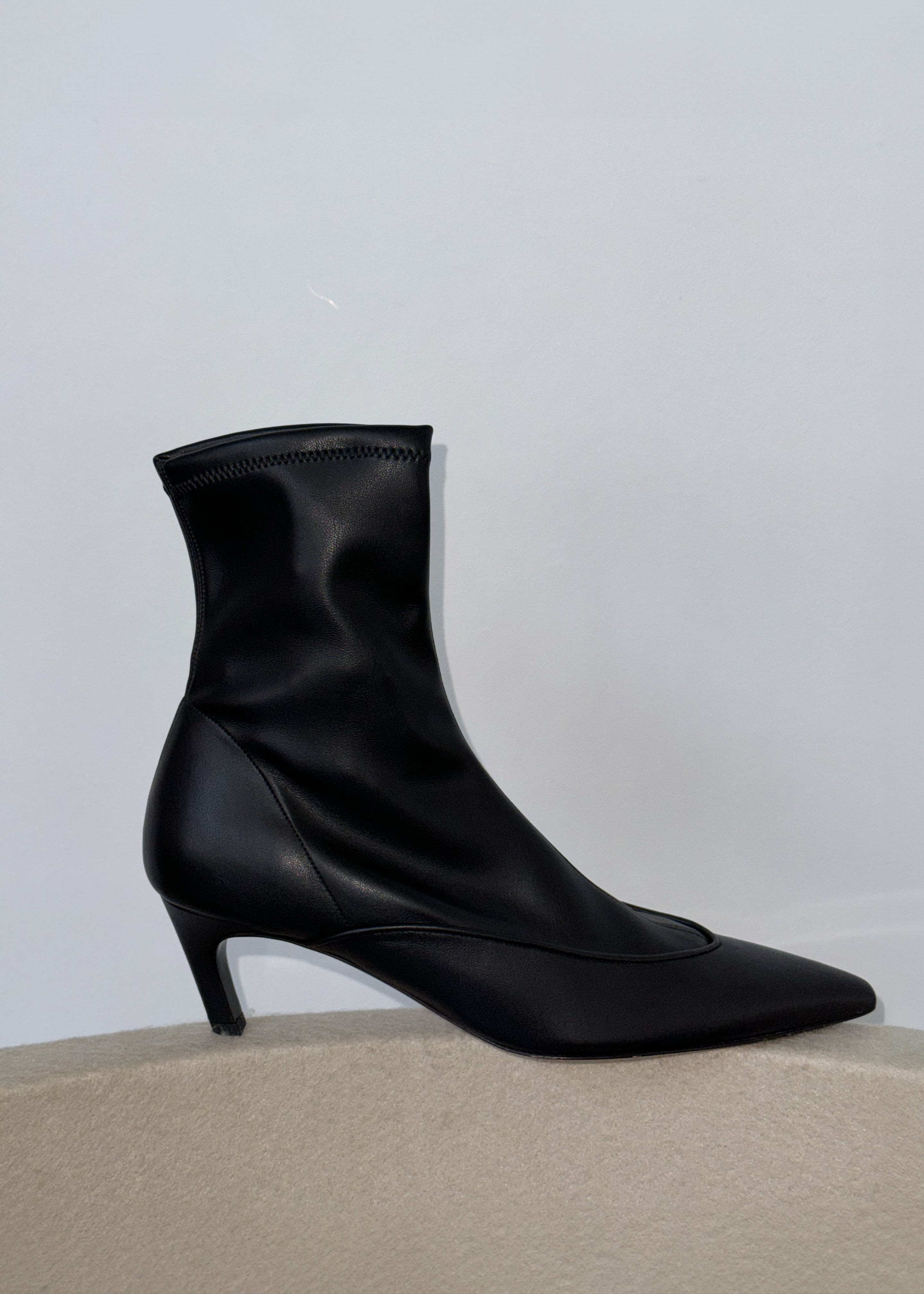 Gia Borghini X Heidi Bivens Hunter Boots - Black - 9