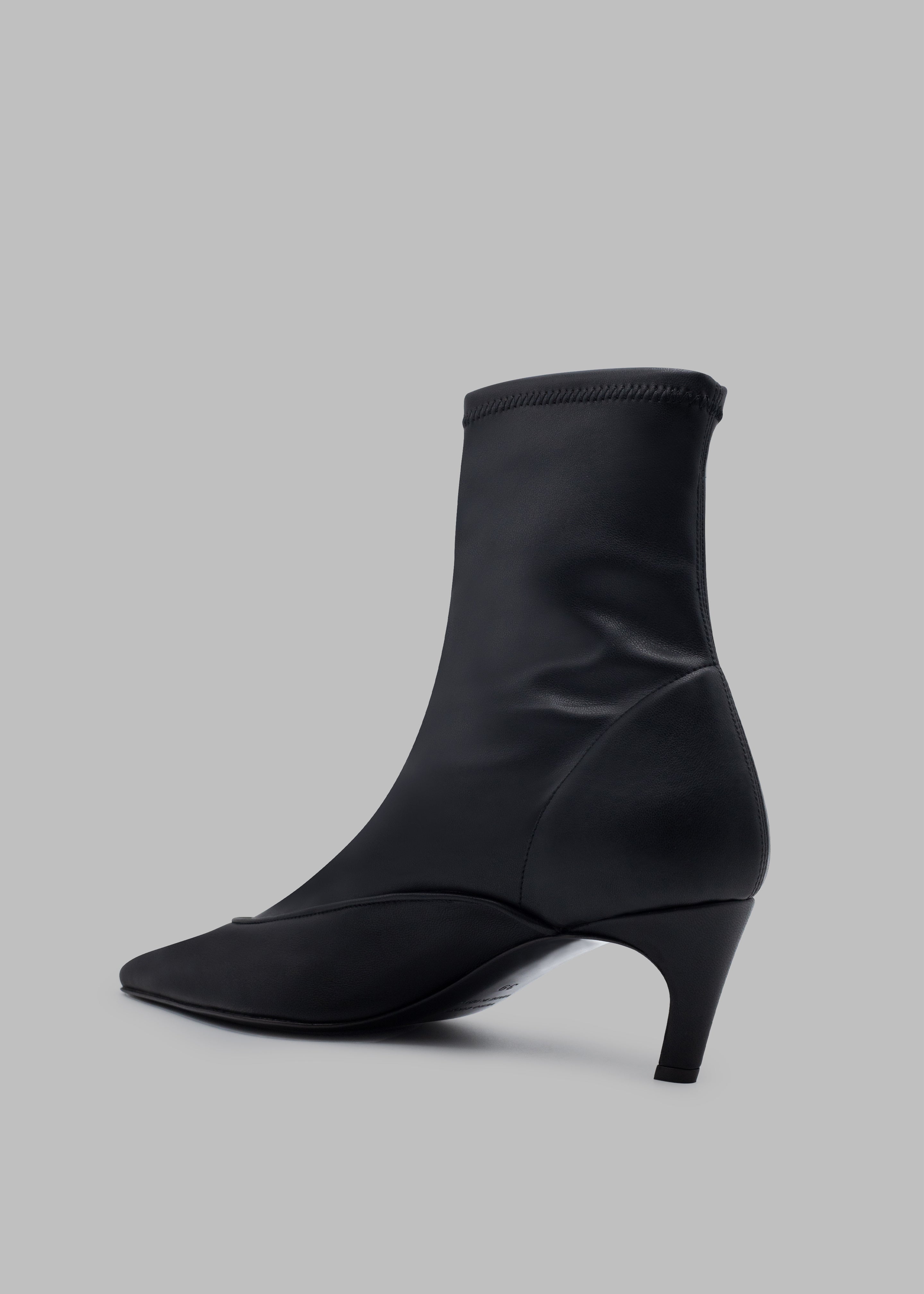 Gia Borghini X Heidi Bivens Hunter Boots - Black - 4