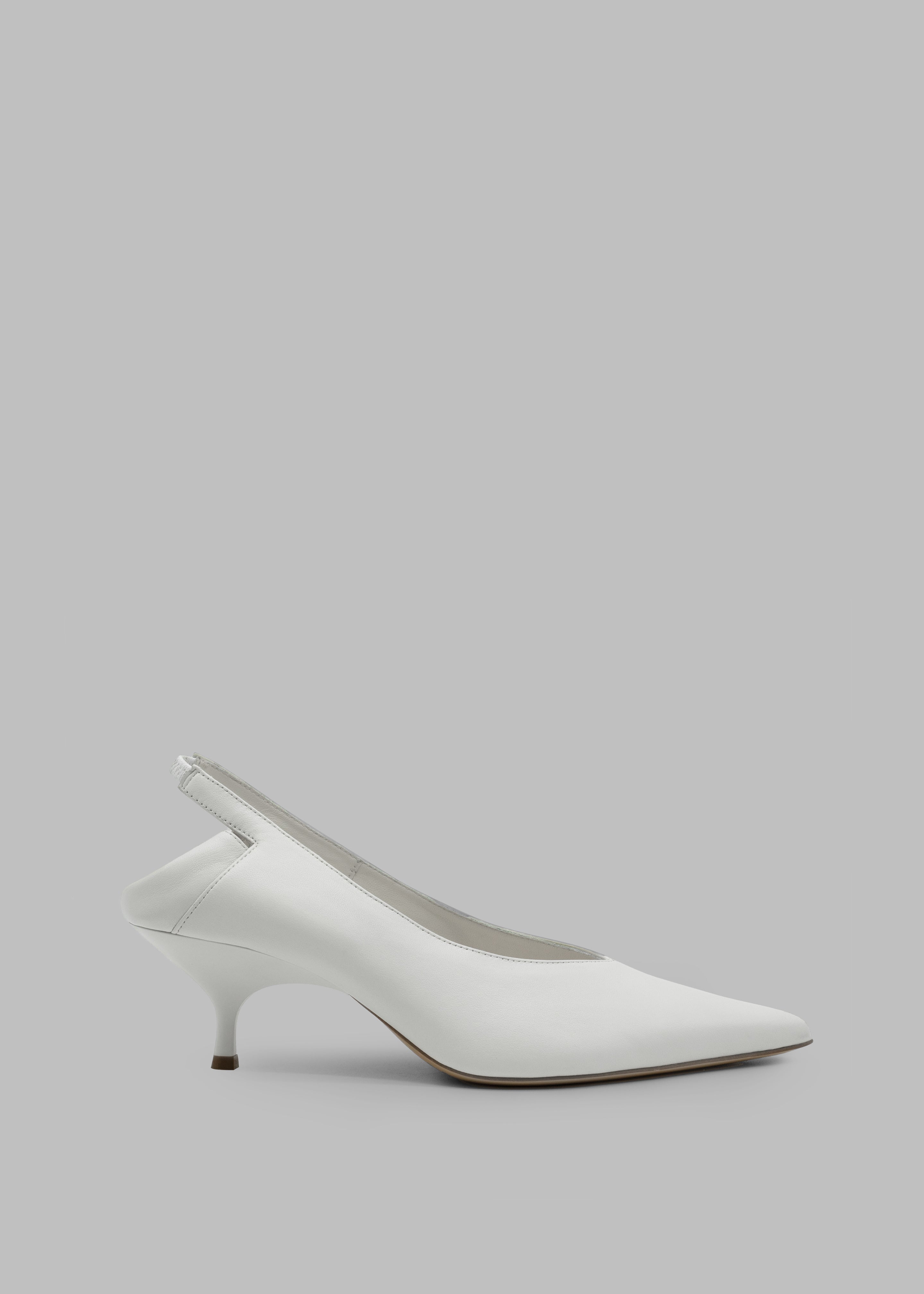 Gia Borghini X Heidi Bivens Heloise Heels - Oyster - 4