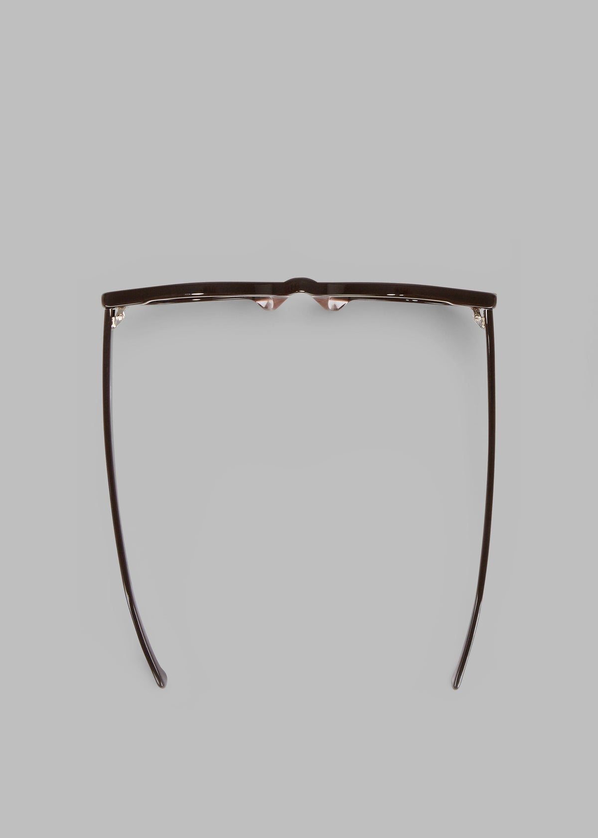 Gince Goods Danny Small Sunglasses - Chocolate Brown/Burgundy - 6