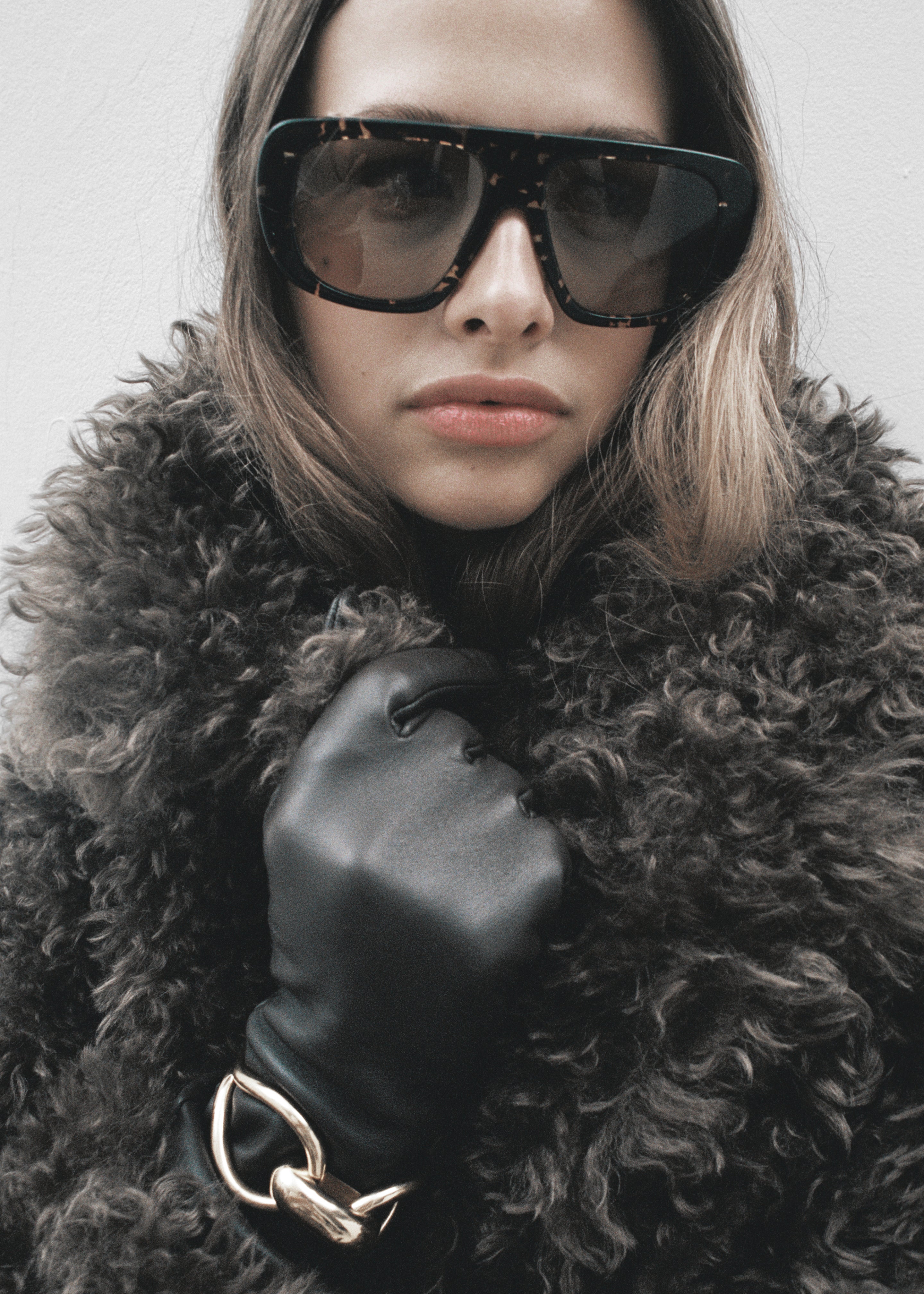 Gince Flat Top Noëll Sunglasses - Havana/Brown - 2