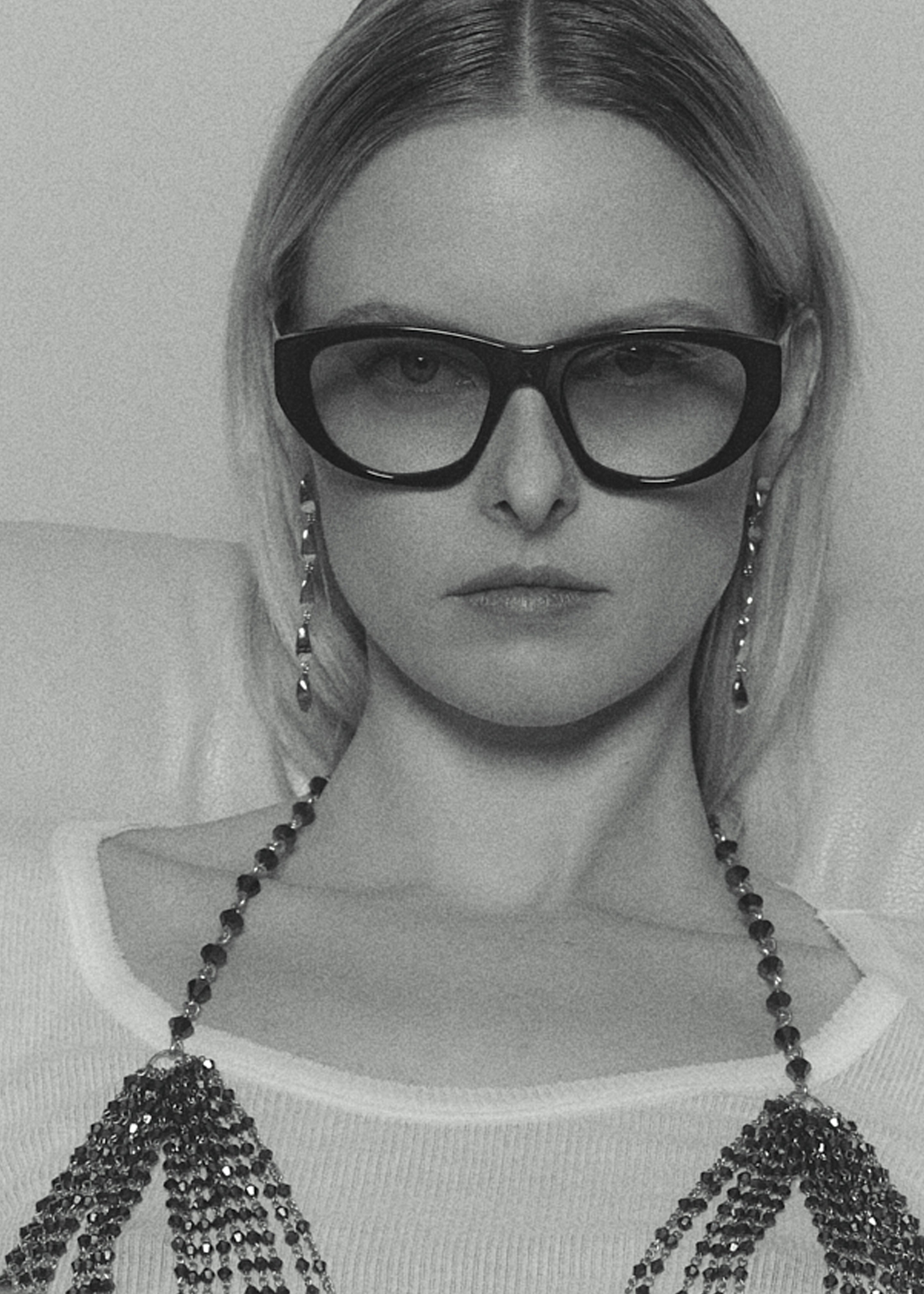 Gince Goods Classic Oval Sunglasses - Black/Yellow - 5