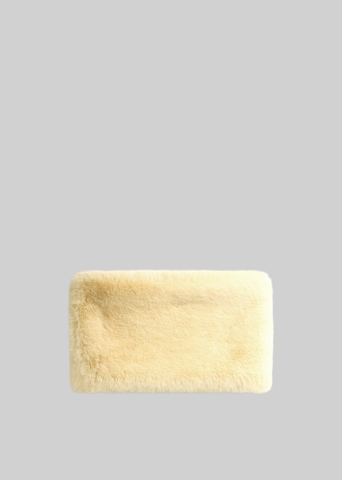 Ginevra Faux Fur Snood - Pale Yellow - 2