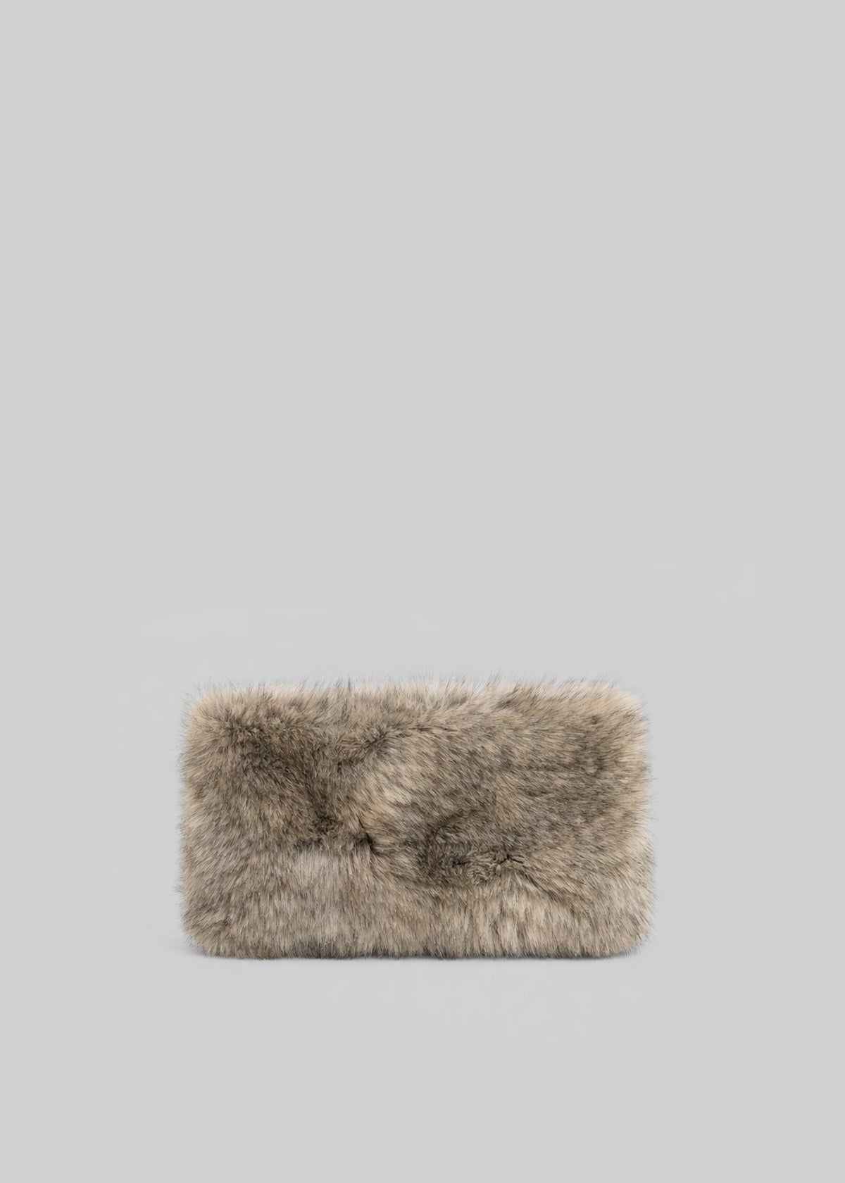 Ginevra Faux Fur Snood - Beige Melange