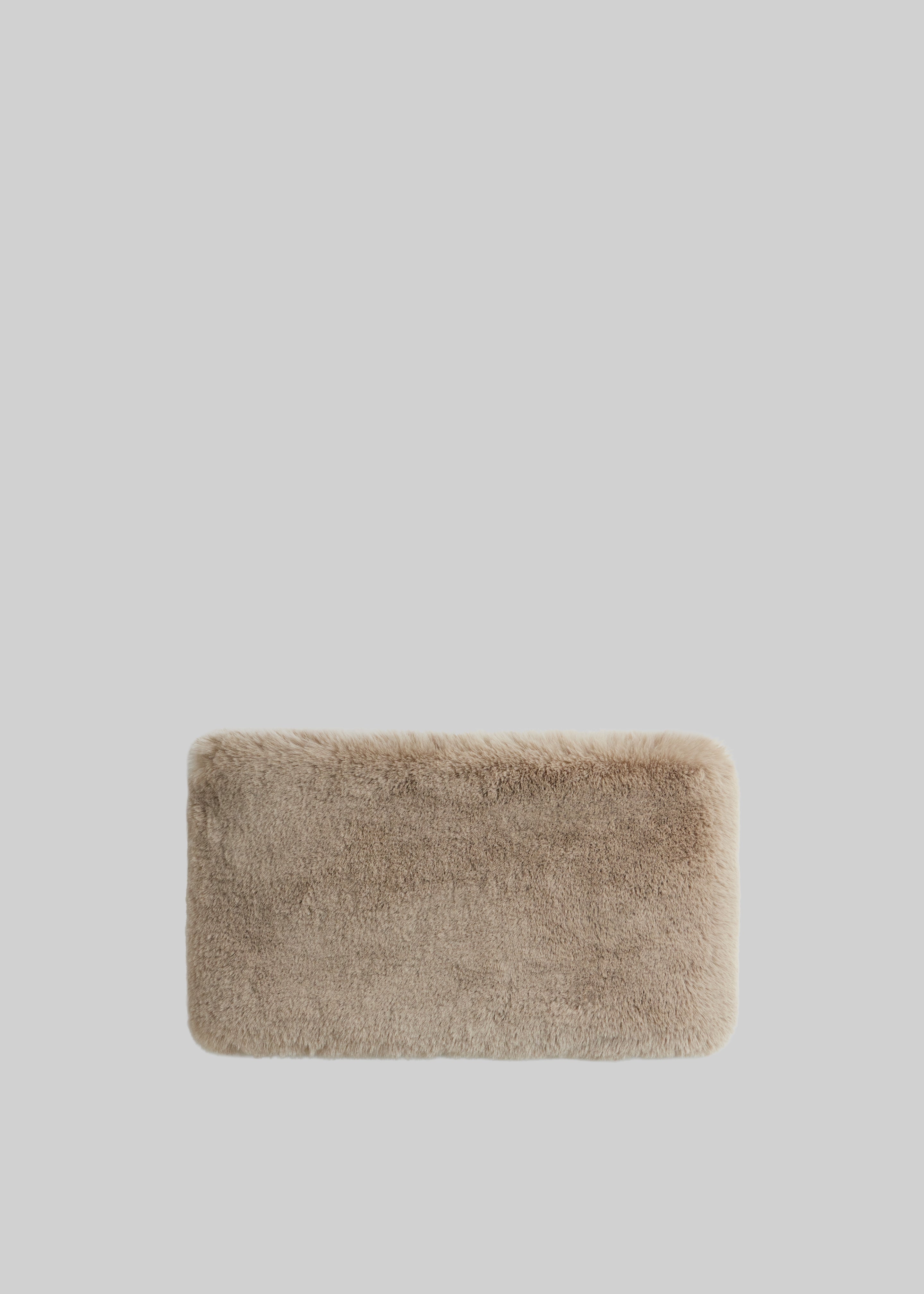 Ginevra Faux Fur Snood - Light Taupe - 2