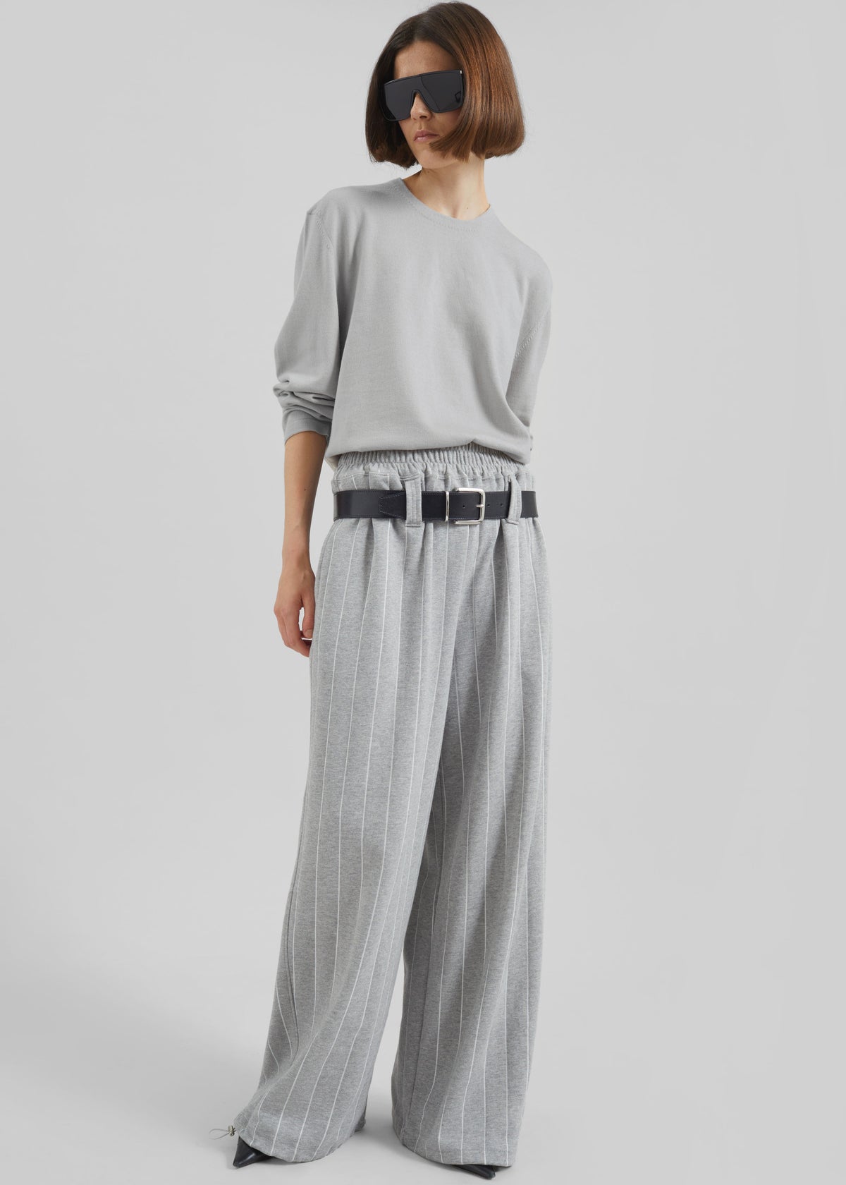 Gisby Striped Joggers - Grey - 2