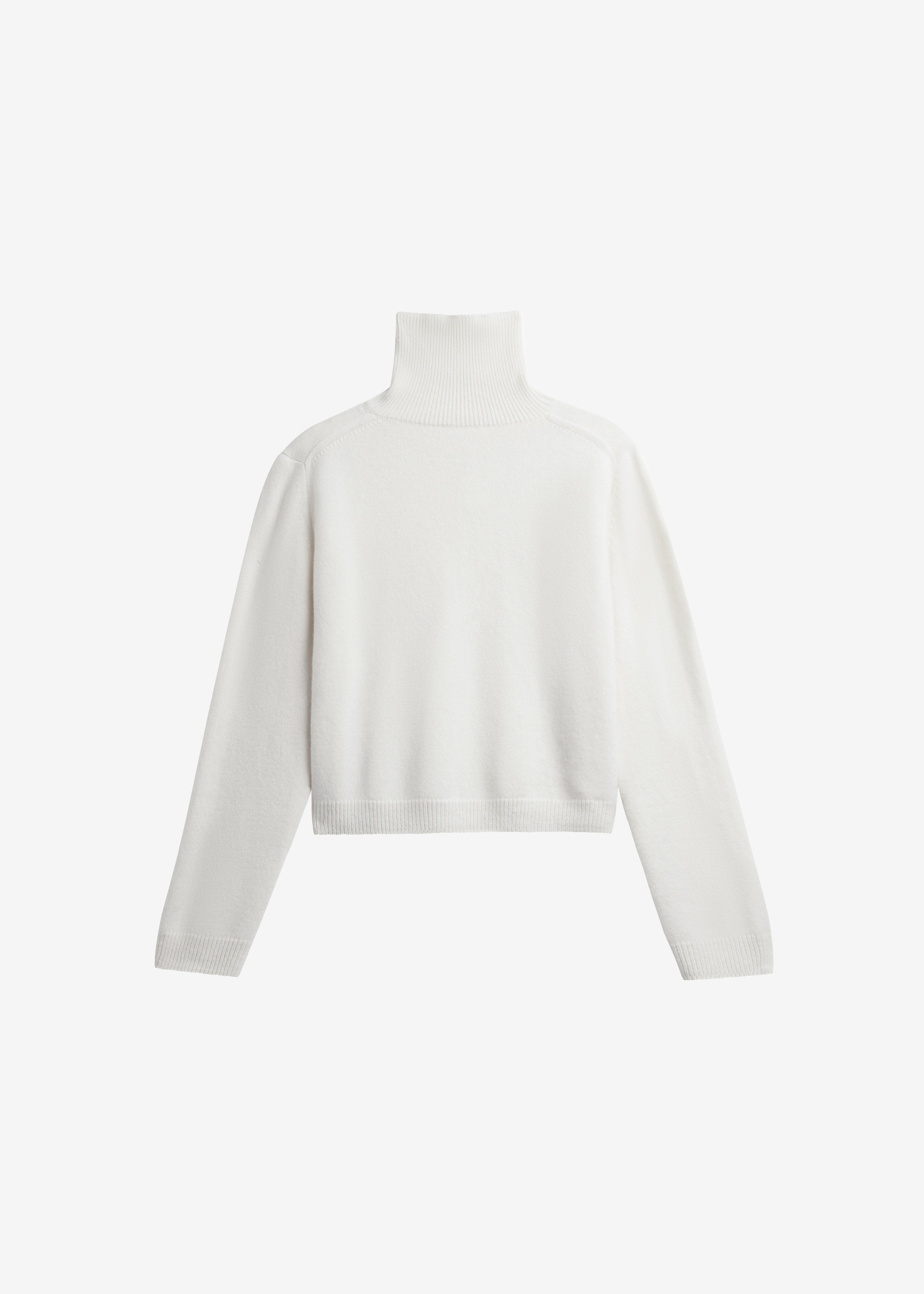 Grenaa Wool Turtleneck Sweater - Ivory – The Frankie Shop Grenaa Wool Turtleneck Sweater - Ivory – The Frankie Shop
