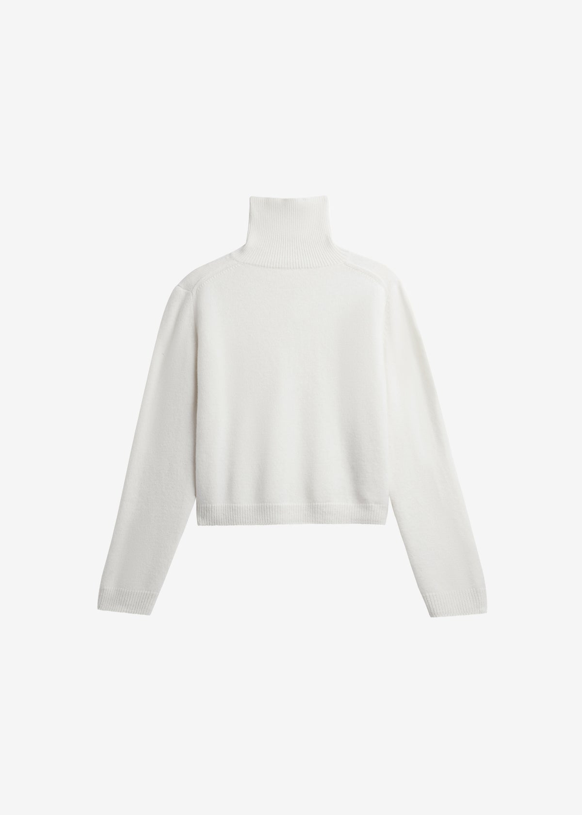 Grenaa Wool Turtleneck Sweater - Ivory - 7