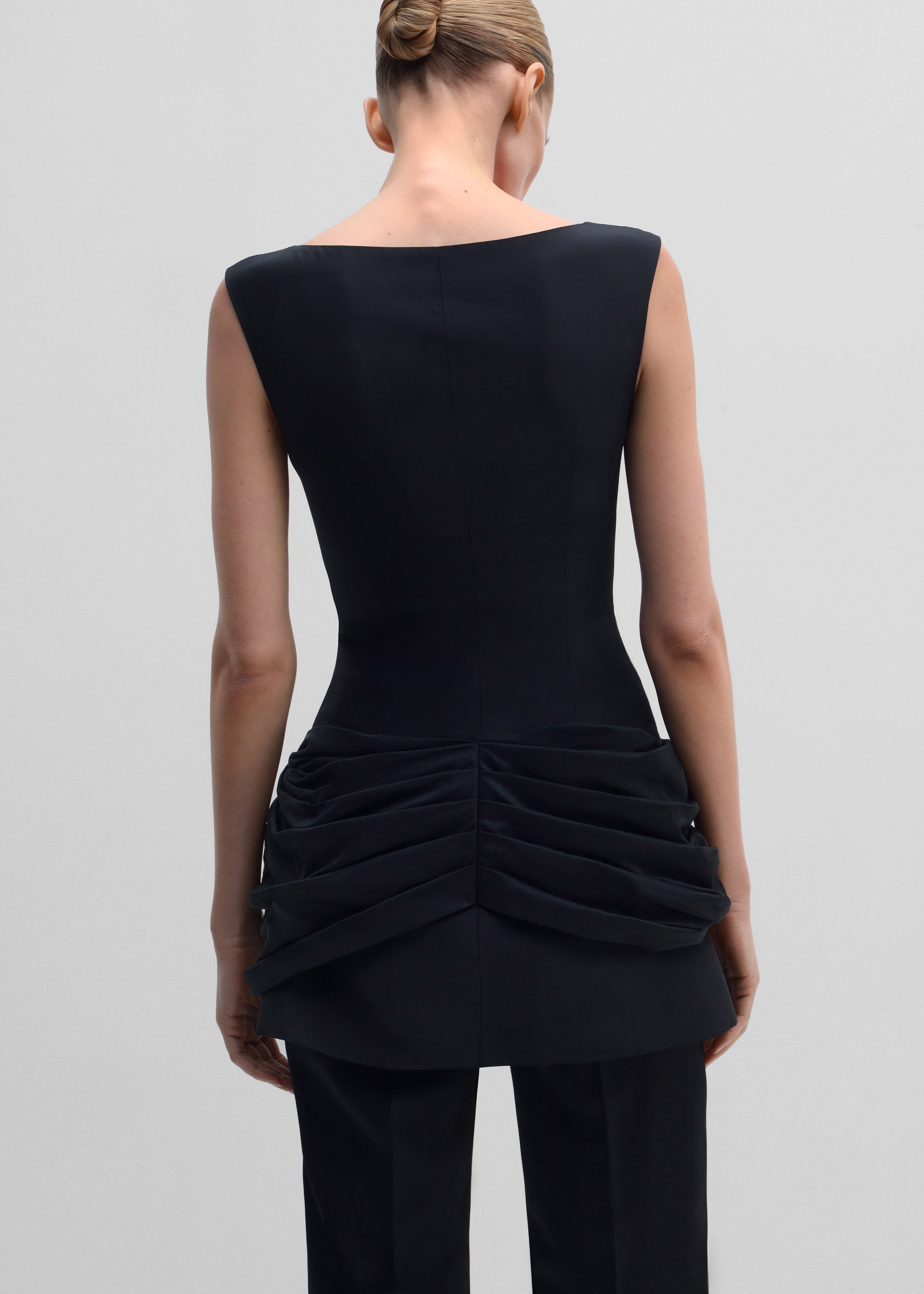 Gudu Mini Dress #04 - Black - 4