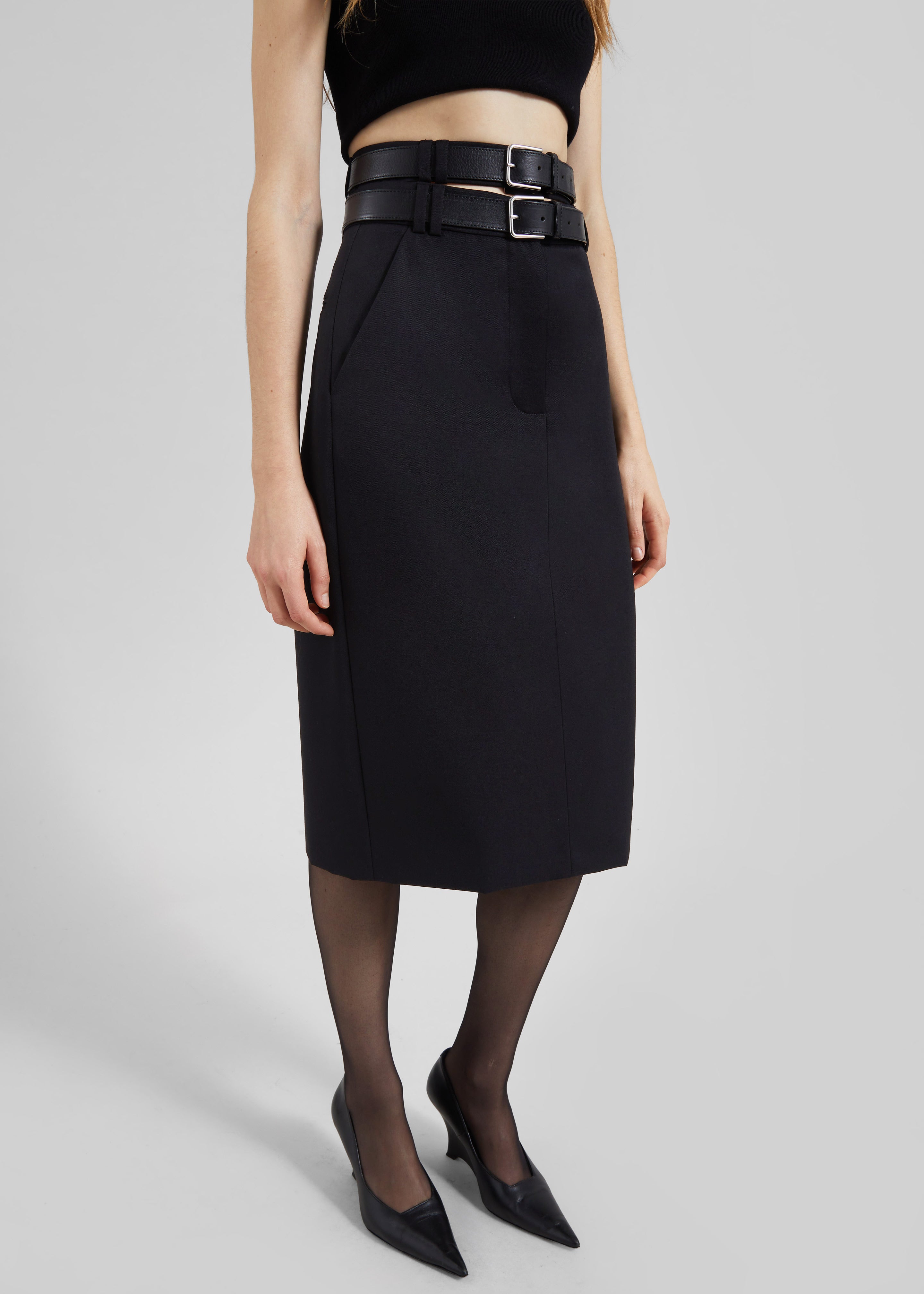 Gudu Skirt #04 - Black - 5