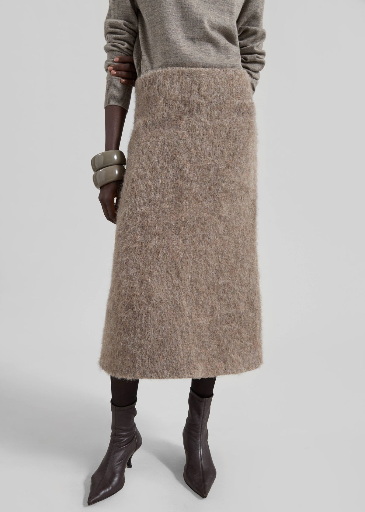 Gudu Skirt #07 - Beige - 2