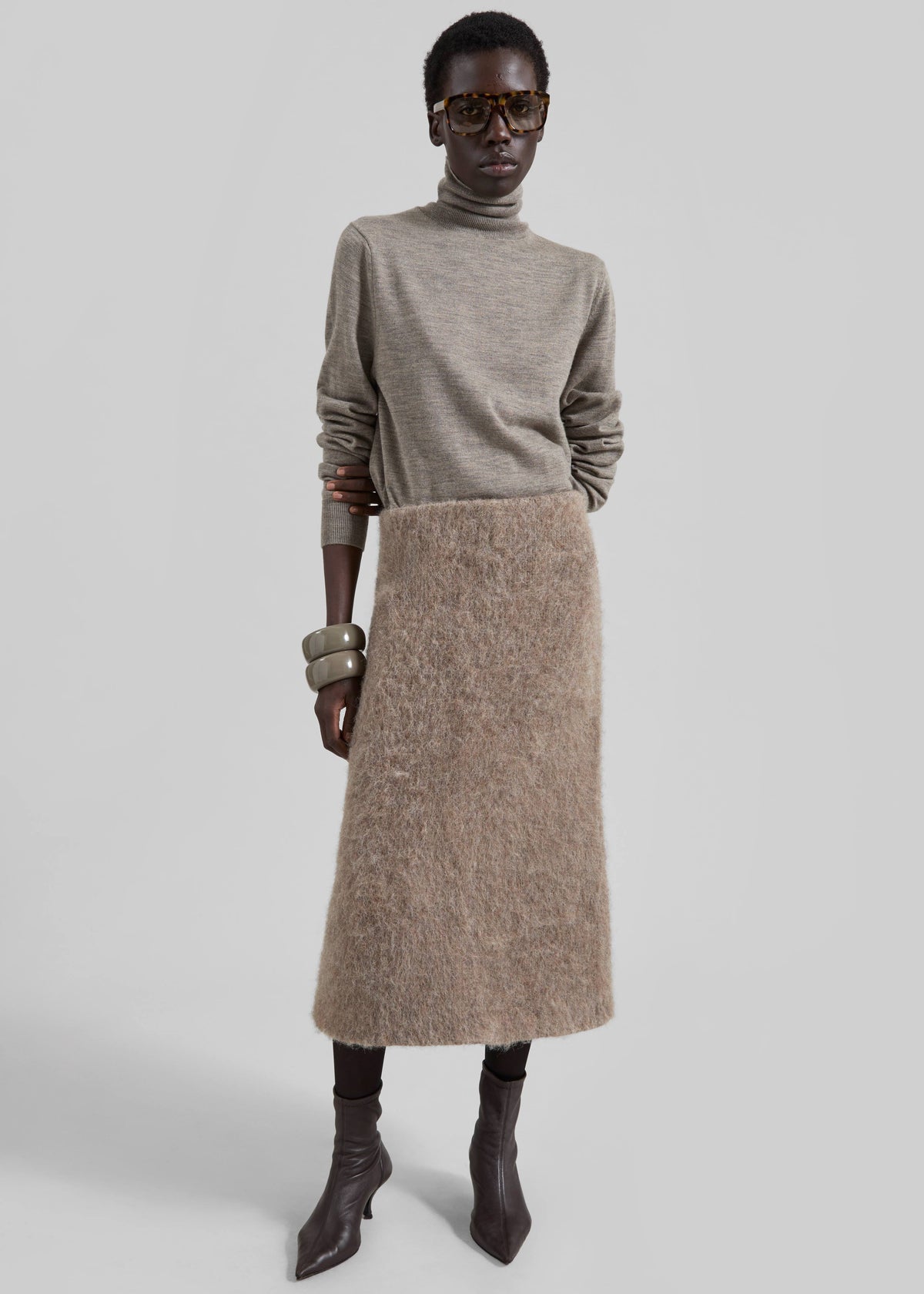 Gudu Skirt #07 - Beige - 1
