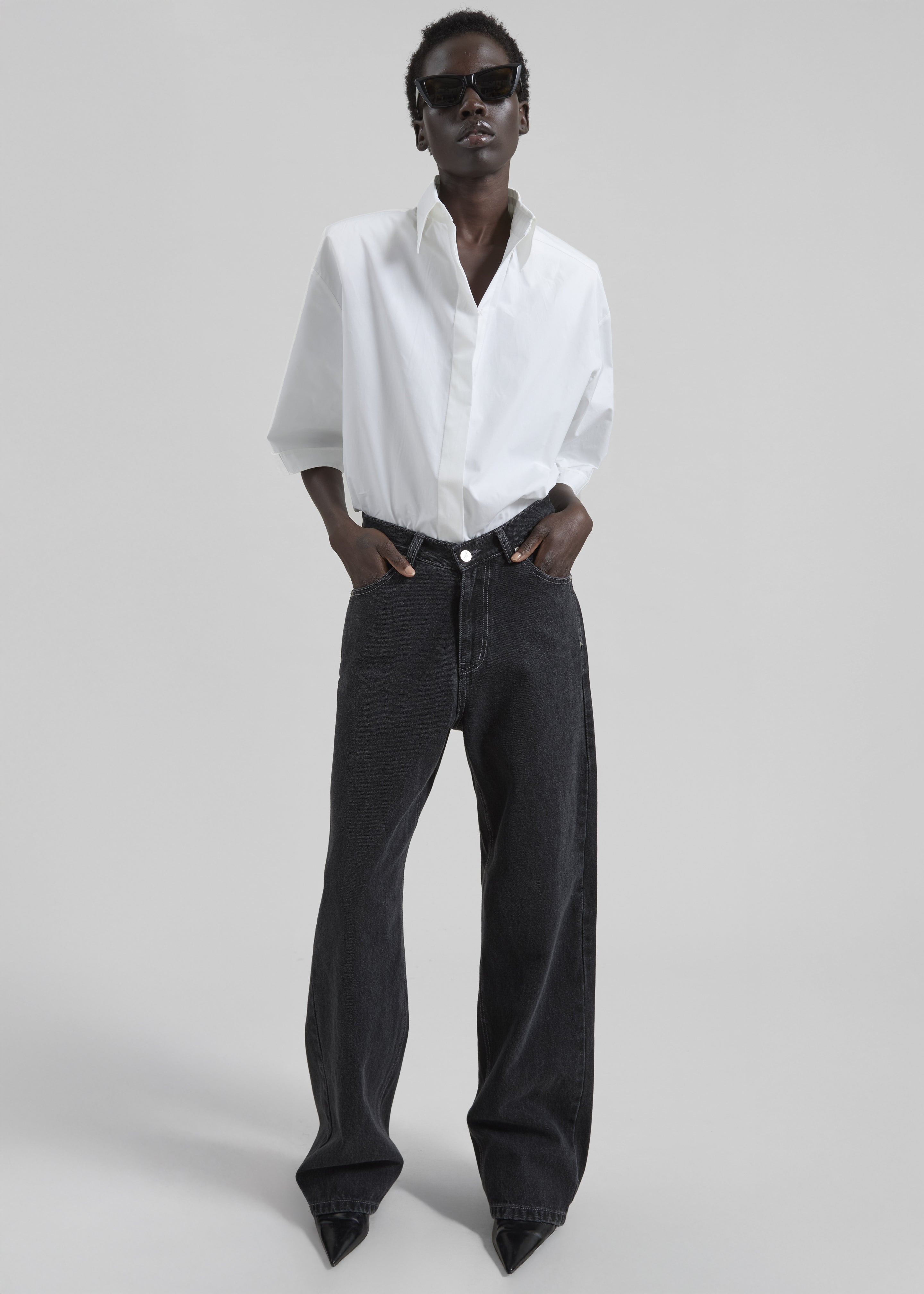 Gudu Top #07 - White - 3