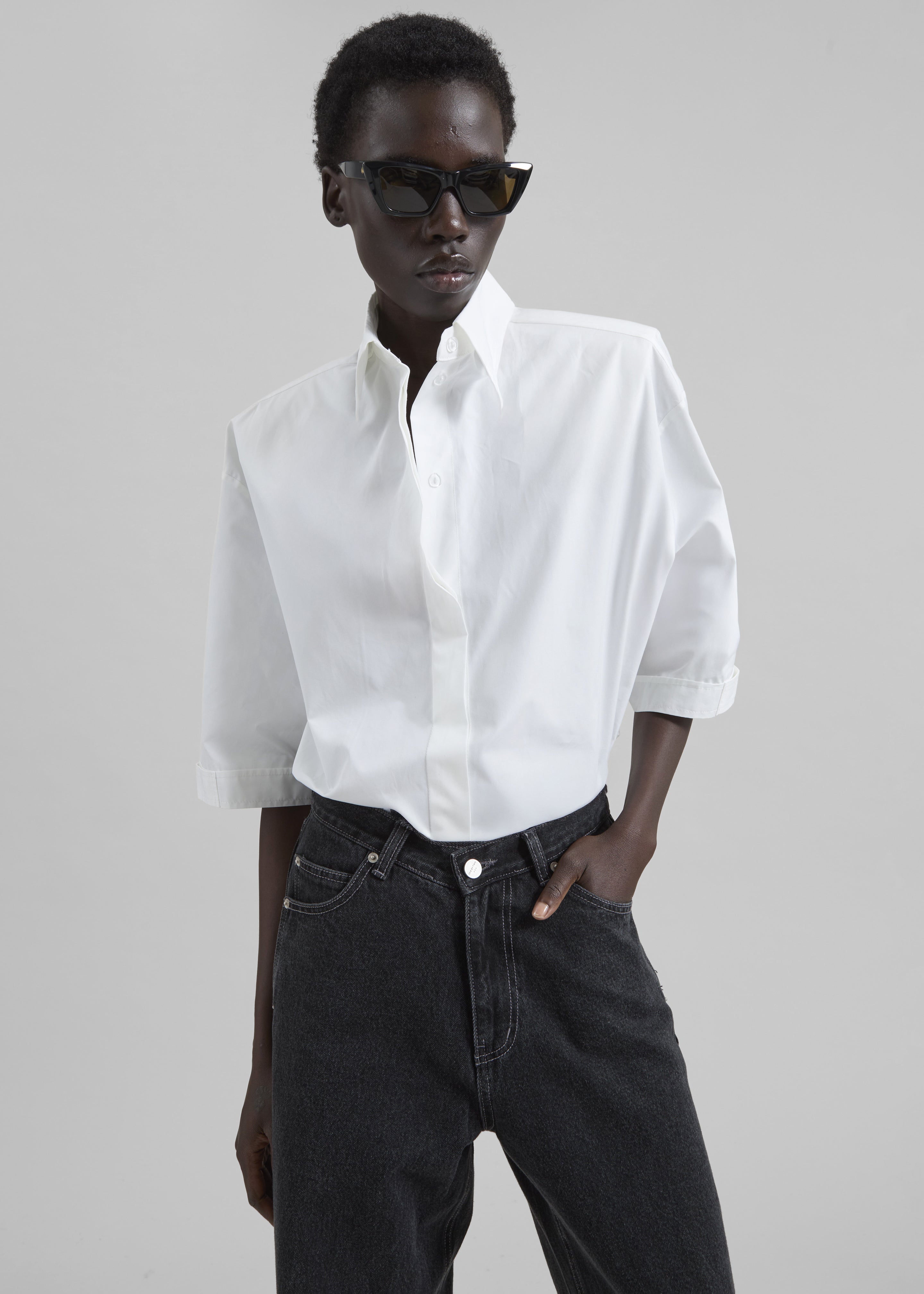 Gudu Top #07 - White - 1