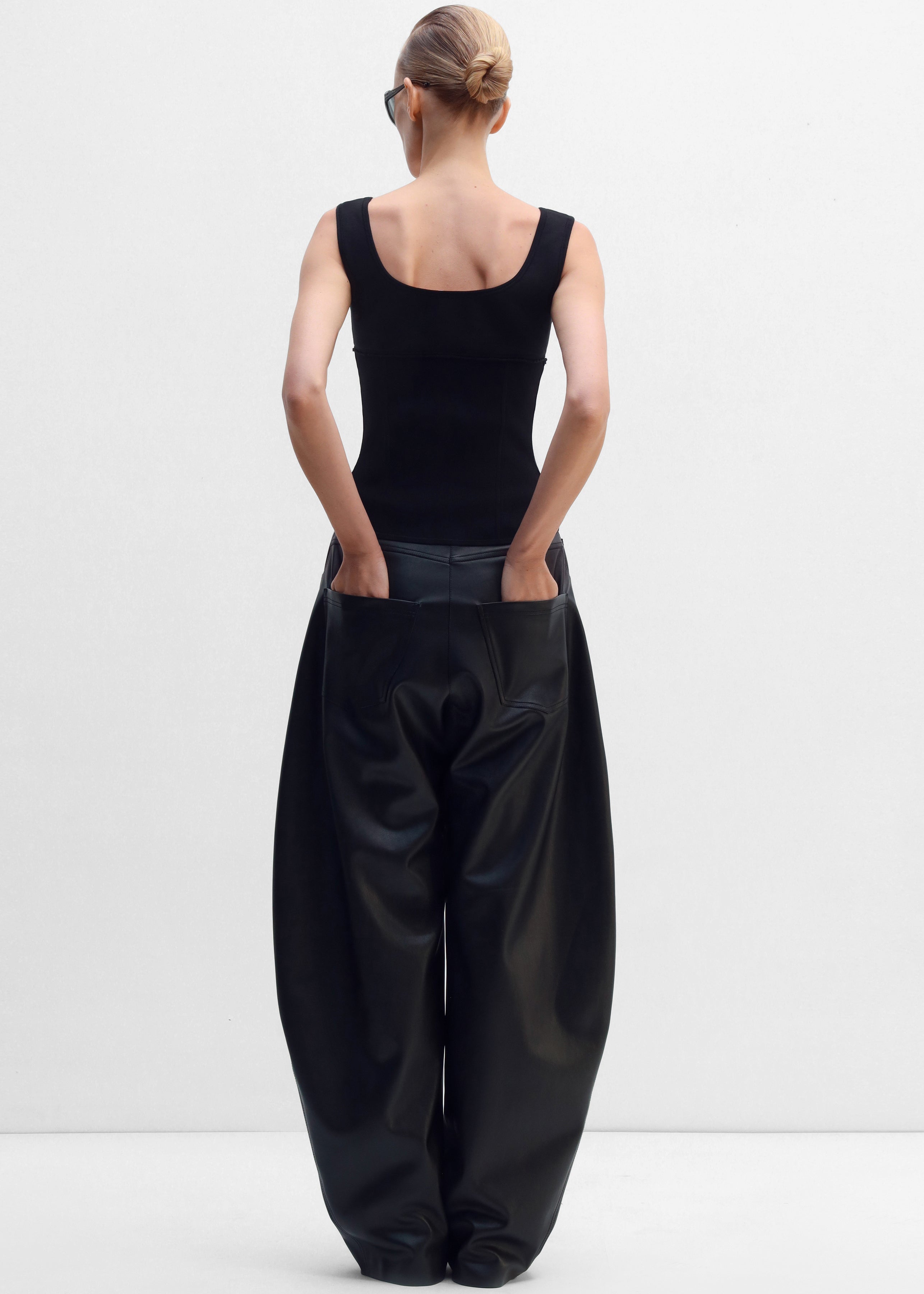 Gudu Trousers #08 - Black – The Frankie Shop
