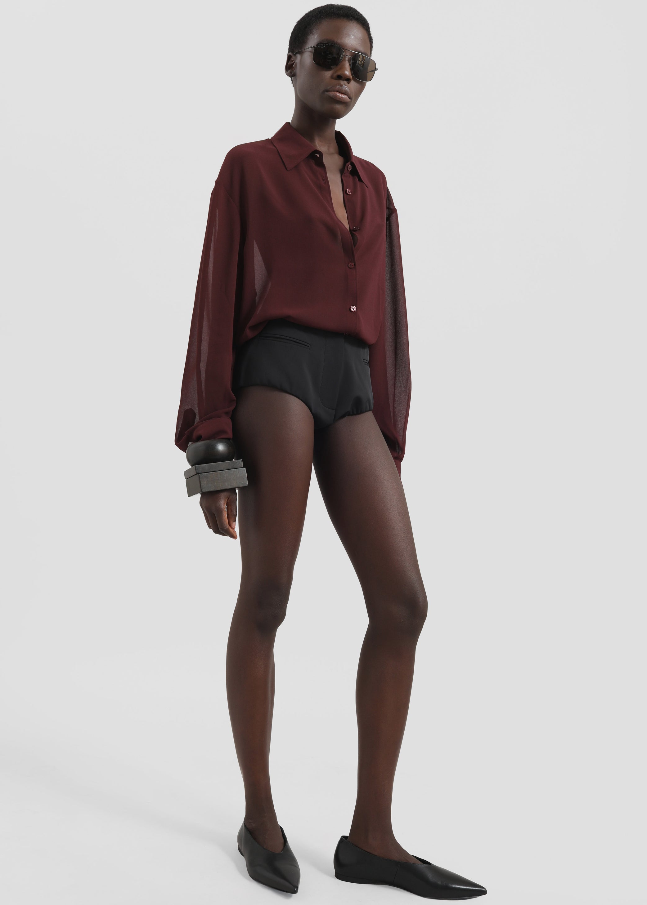 Shop the look image for Gudu Tailored Hot Pants #06 - Black