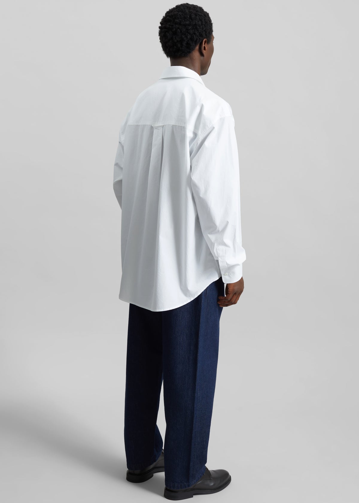 Gus Oversized Shirt - White - 17