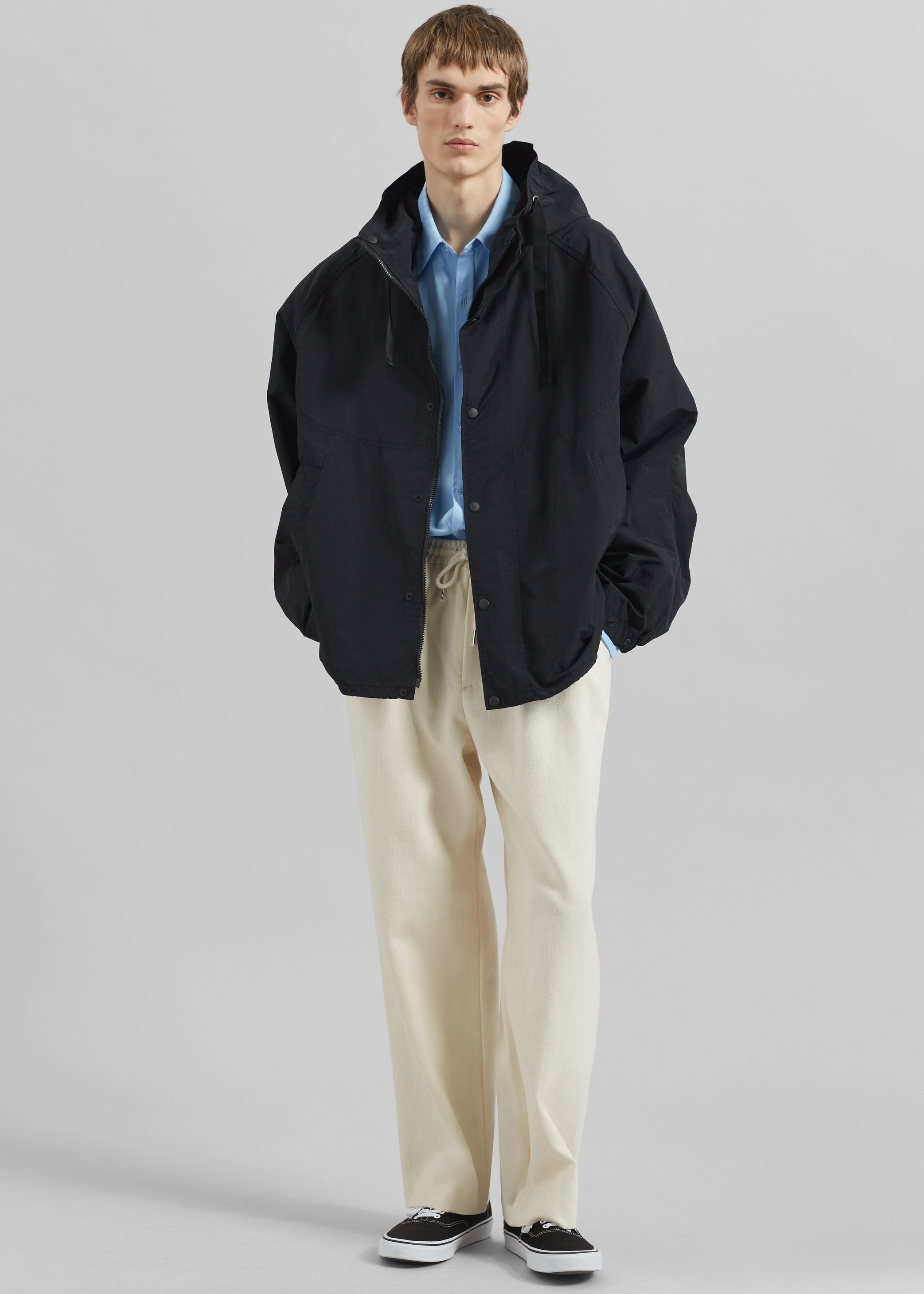 Shop the look image for Haflong Hooded Jacket - Black