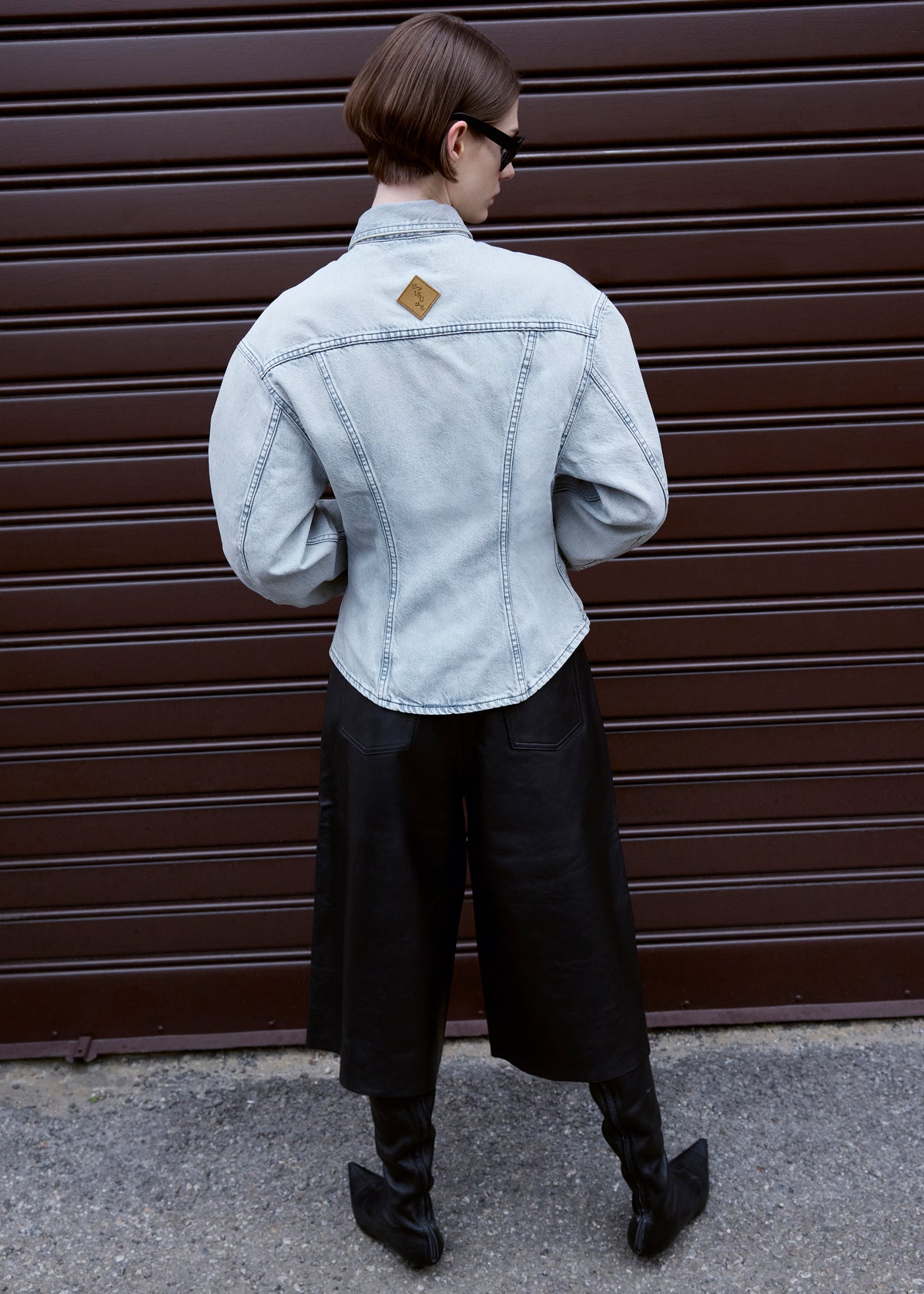 Haikure Belle Leather Shorts - Black - 8