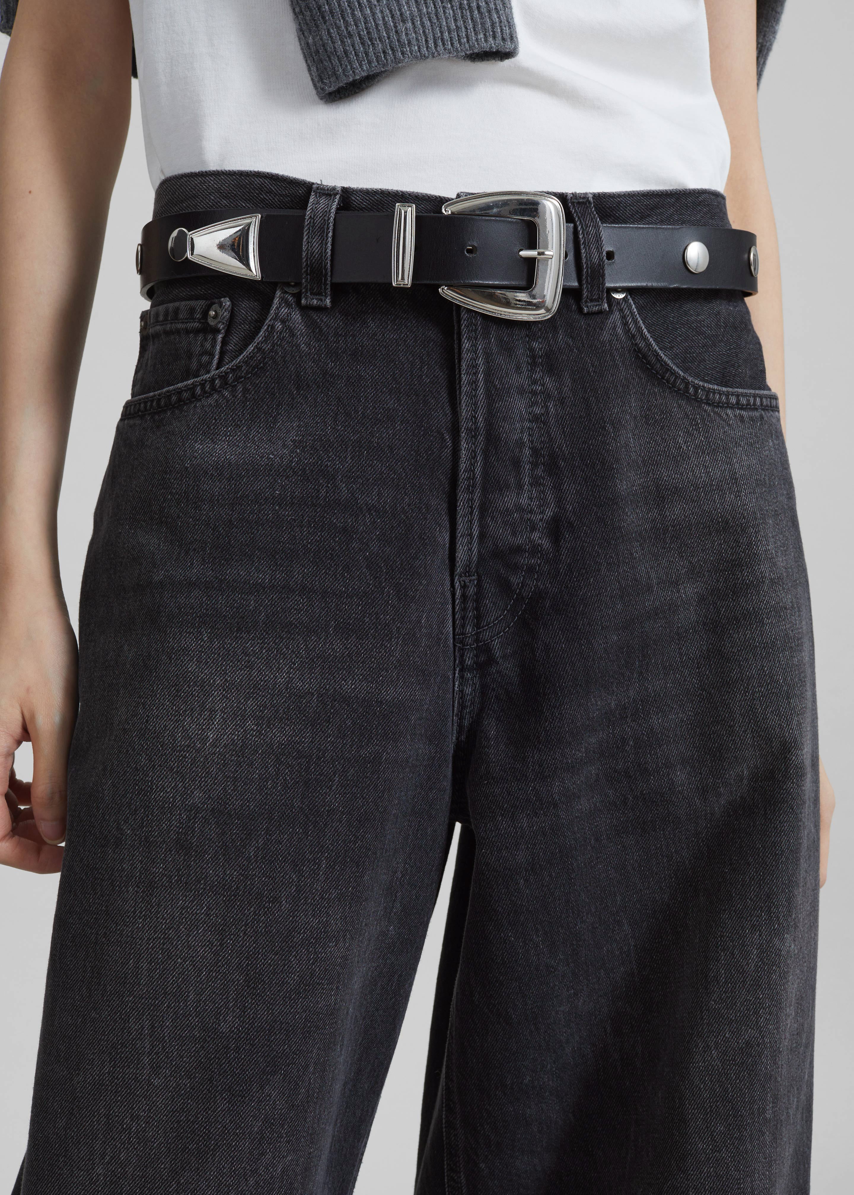 Haikure Bethany Jeans - Authentic Black Wash - 4