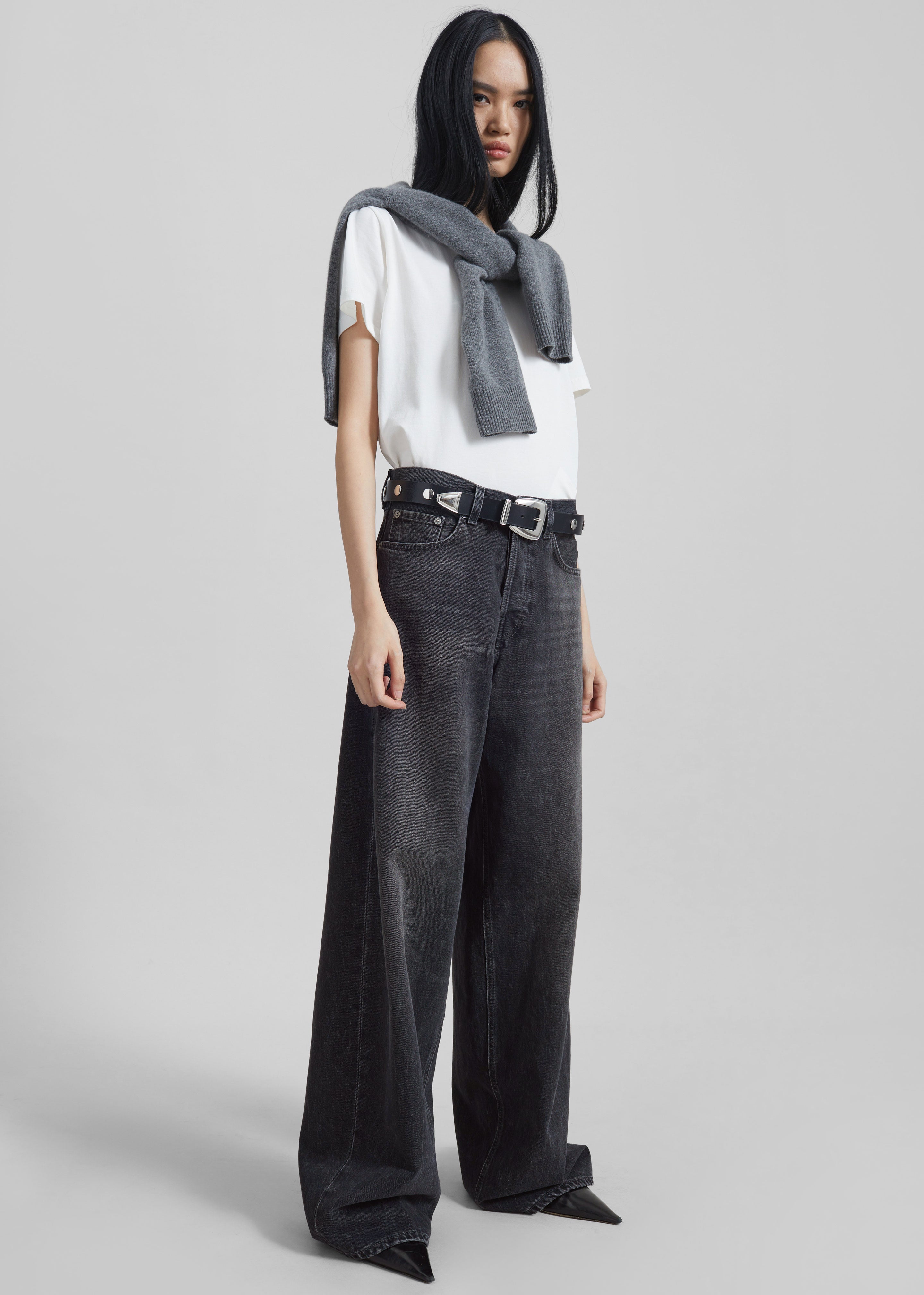 Haikure Bethany Jeans - Authentic Black Wash - 3