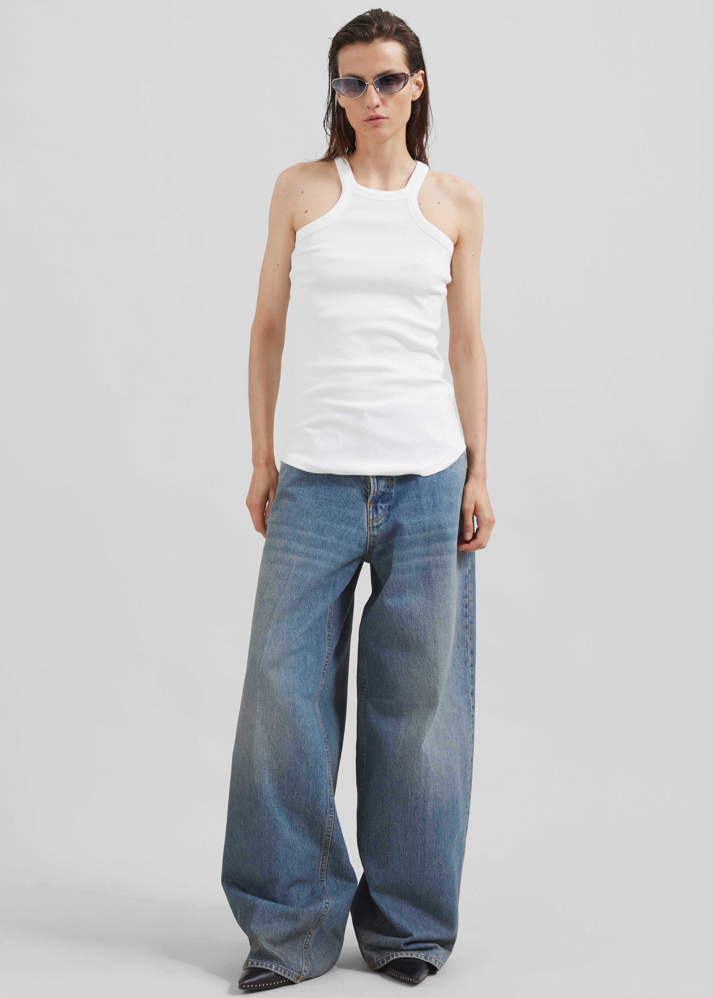 Haikure Bethany Jeans - Oil Blue - 4